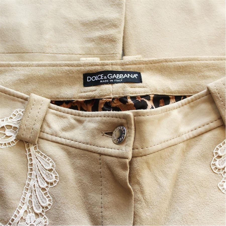Pantalon en daim Excellent état - En vente à Gazzaniga (BG), IT