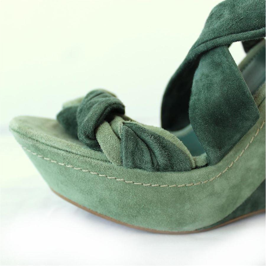 Vic Matié Suede sandal size 36 In Excellent Condition In Gazzaniga (BG), IT