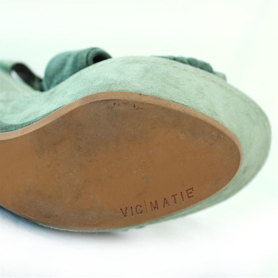 Women's Vic Matié Suede sandal size 36