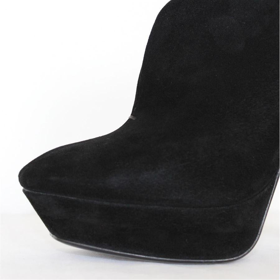 Black Bottega Veneta Suede shoe size 39 For Sale
