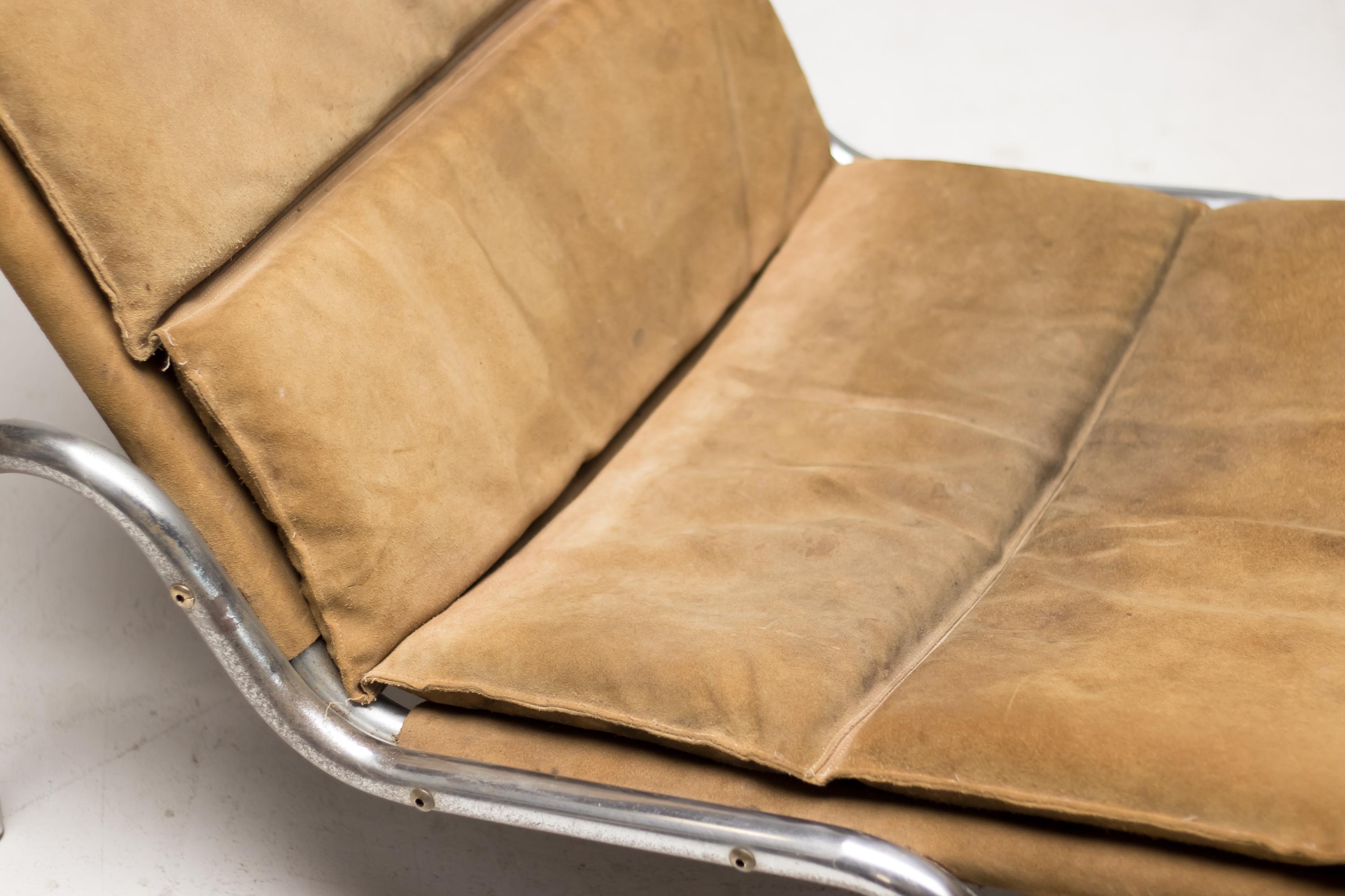 suede chaise lounge
