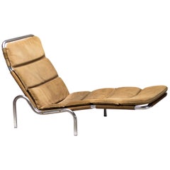 Suede Soft Pad Chaise Lounge by Erik Ole Jørgensen