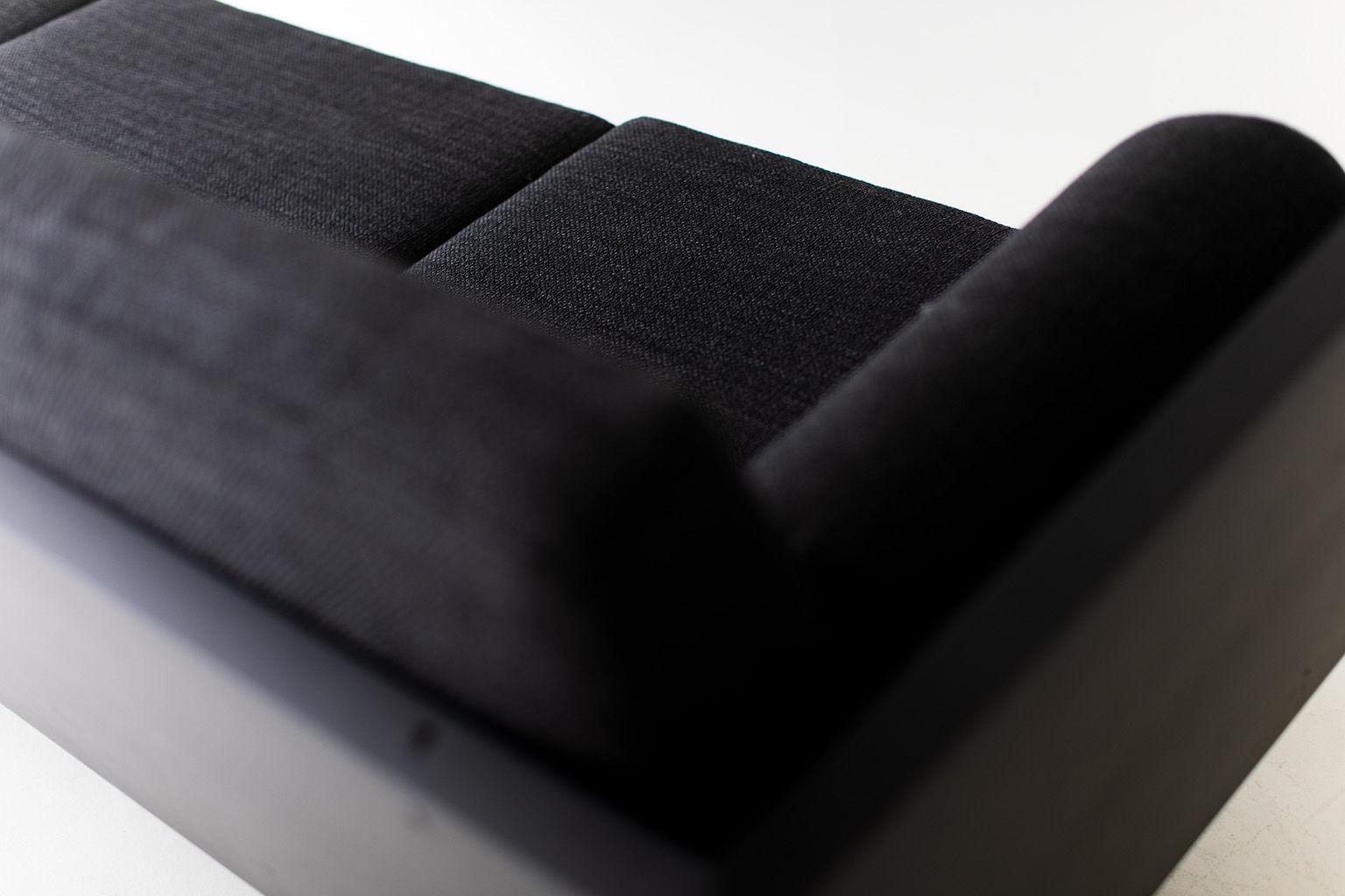 Suelo Modern Black Sofa For Sale 5