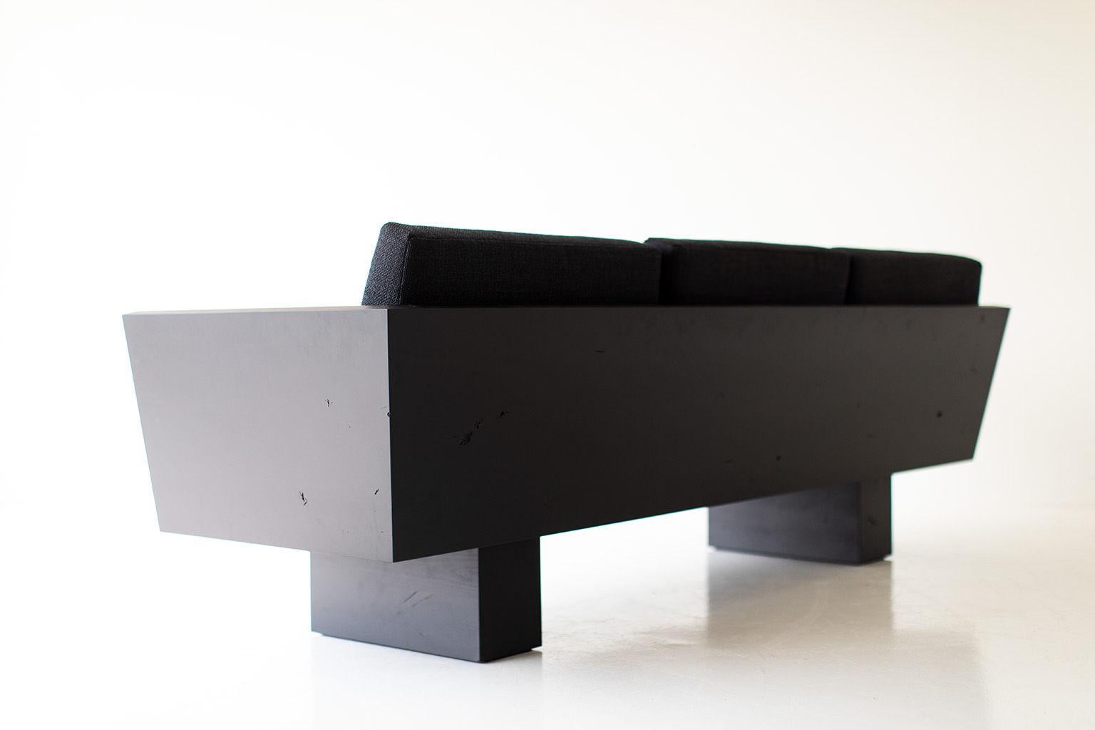 Suelo Modern Black Sofa For Sale 6