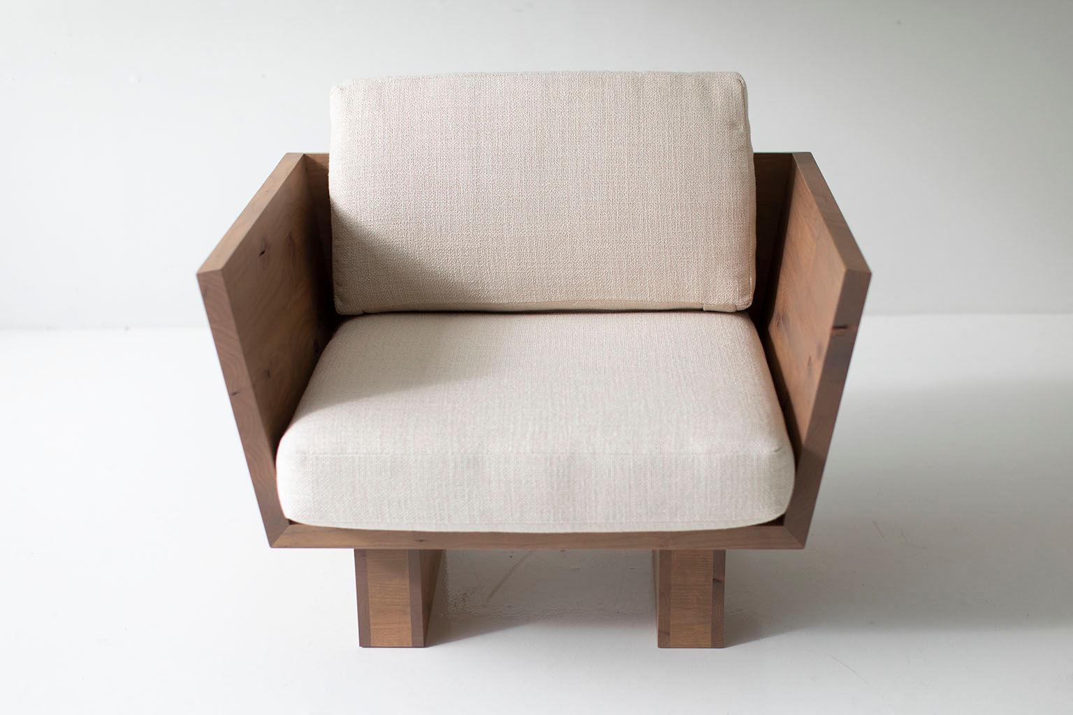 Suelo Modern Lounge Chair (Hartholz) im Angebot