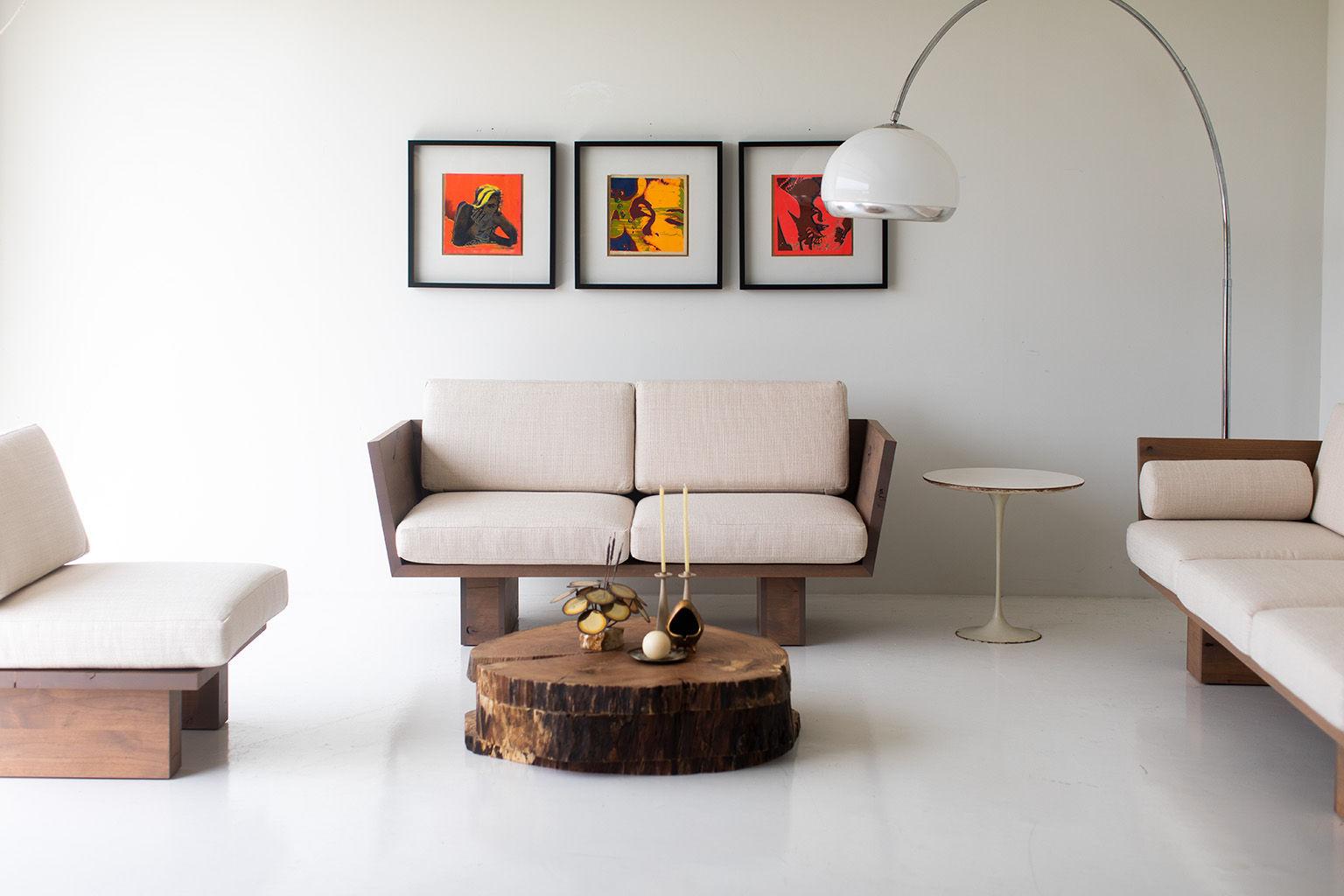Suelo Loveseat moderno en venta 11