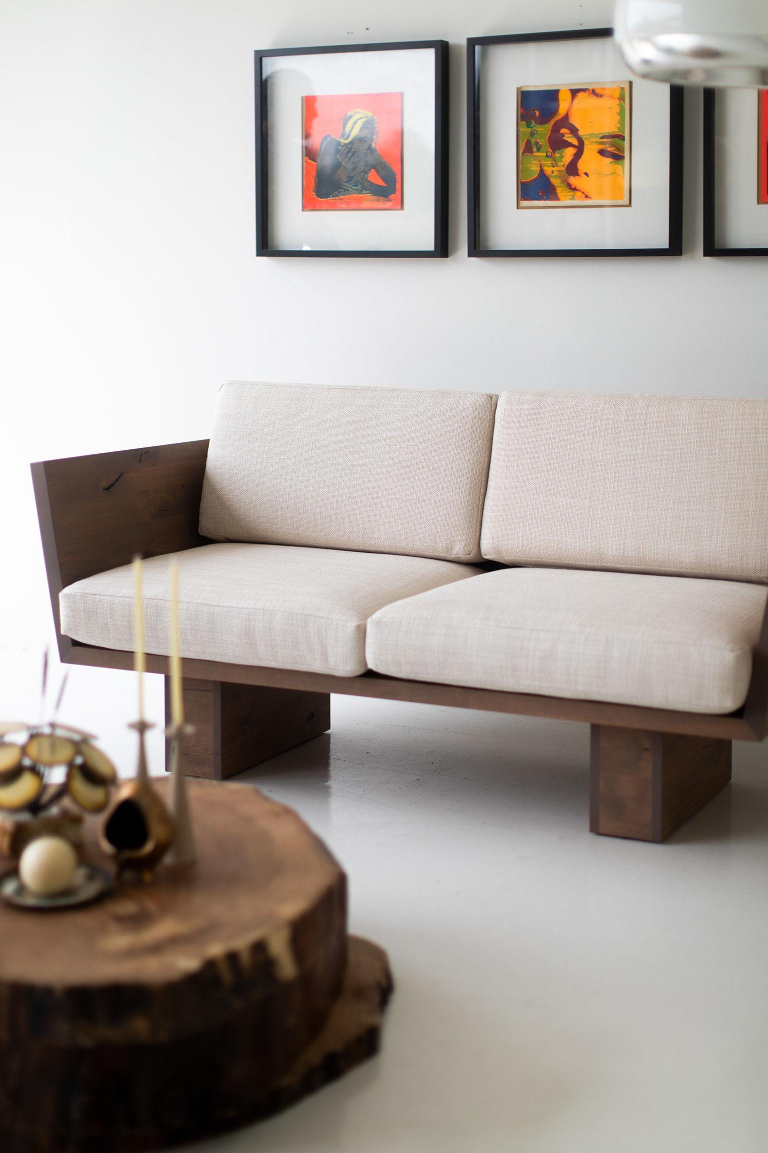 American Suelo Modern Loveseat For Sale