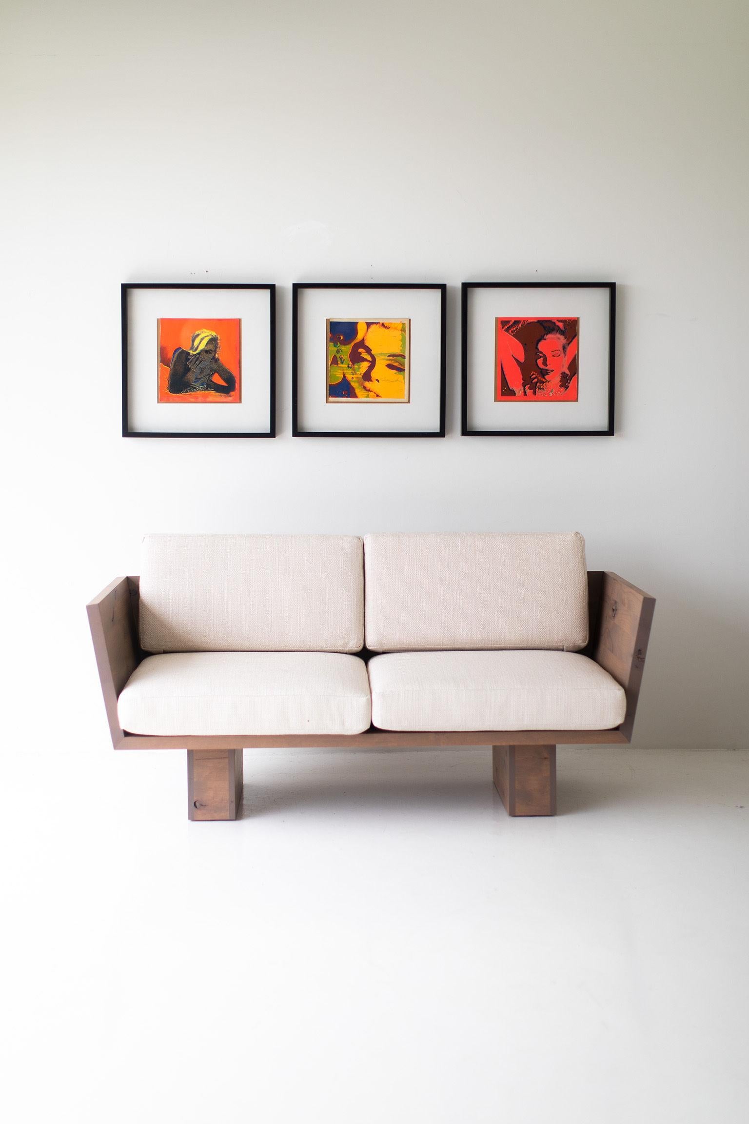 Suelo Loveseat moderno en venta 2