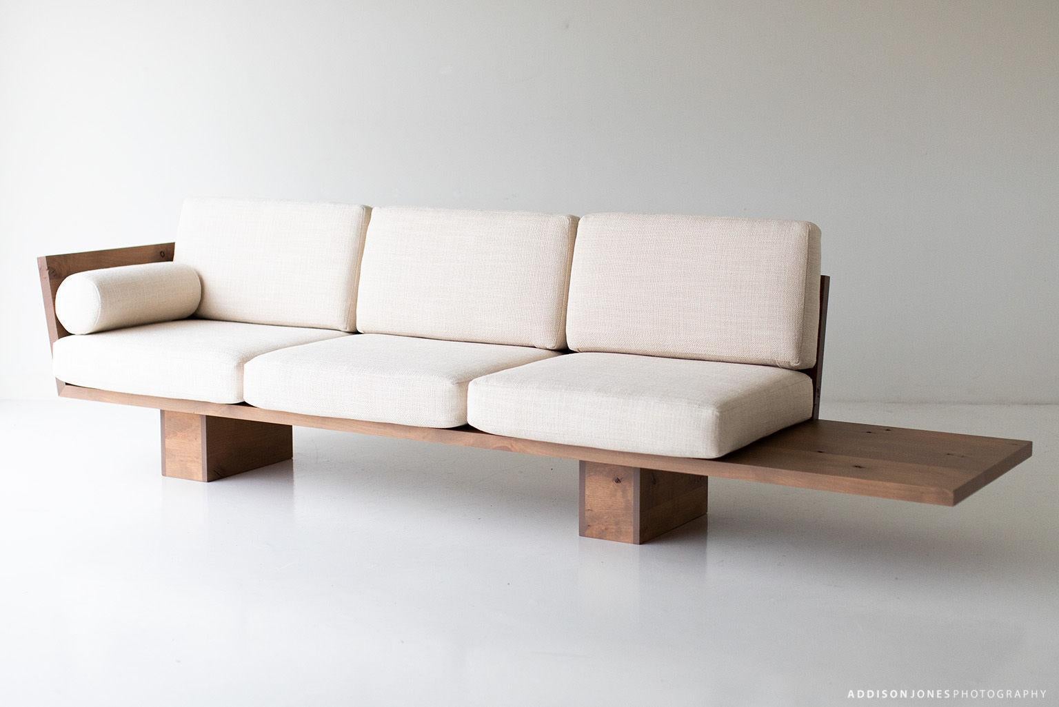 Suelo Modernes Holz-Sofa im Angebot 6