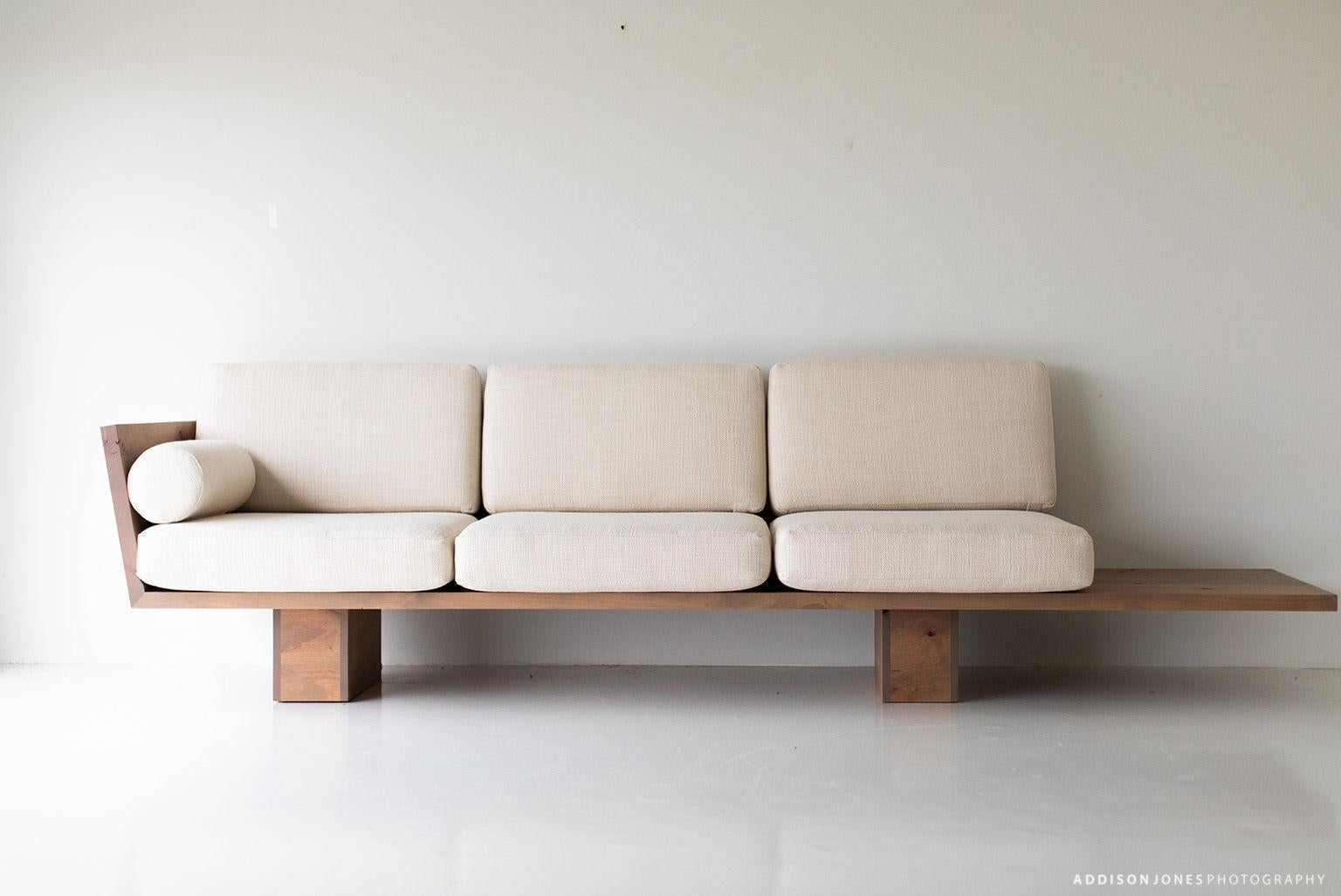 Suelo Modernes Holz-Sofa im Angebot 9