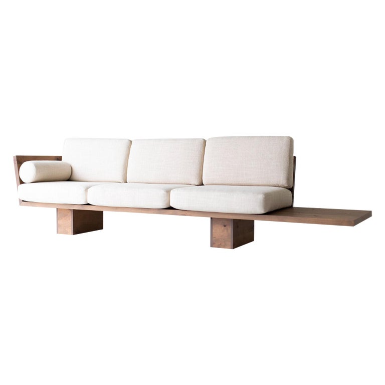 Suelo Modern Wood Sofa For Sale at 1stDibs | wood couch, indoor wooden sofa,  modern wood couch