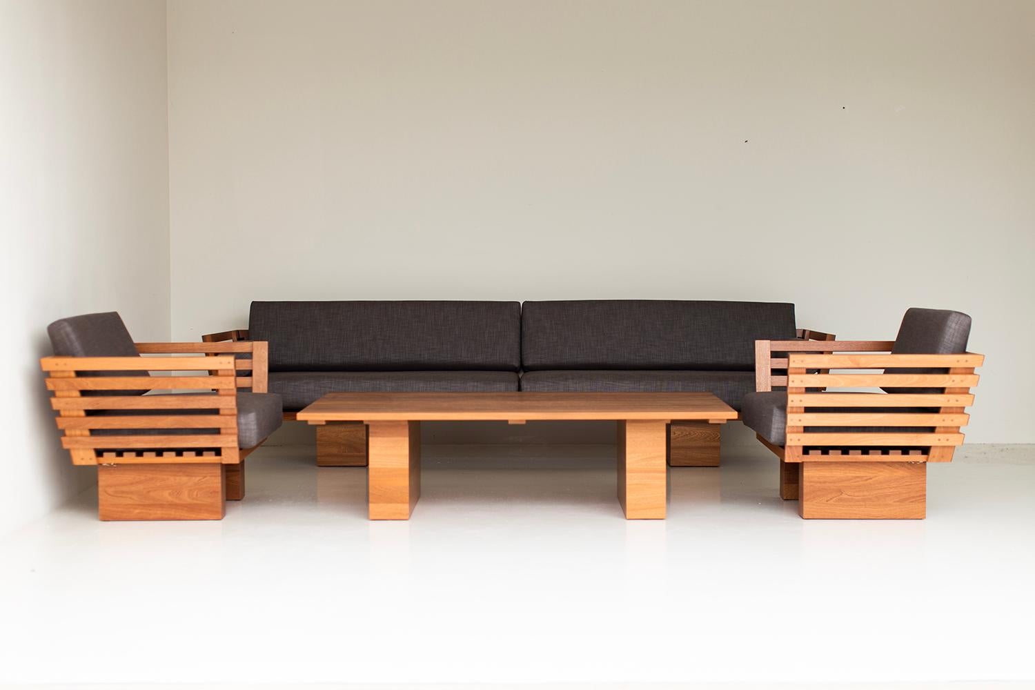 Modern Bertu Coffee Table, Outdoor Wood Coffee Table, Coffee Table, Suelo For Sale