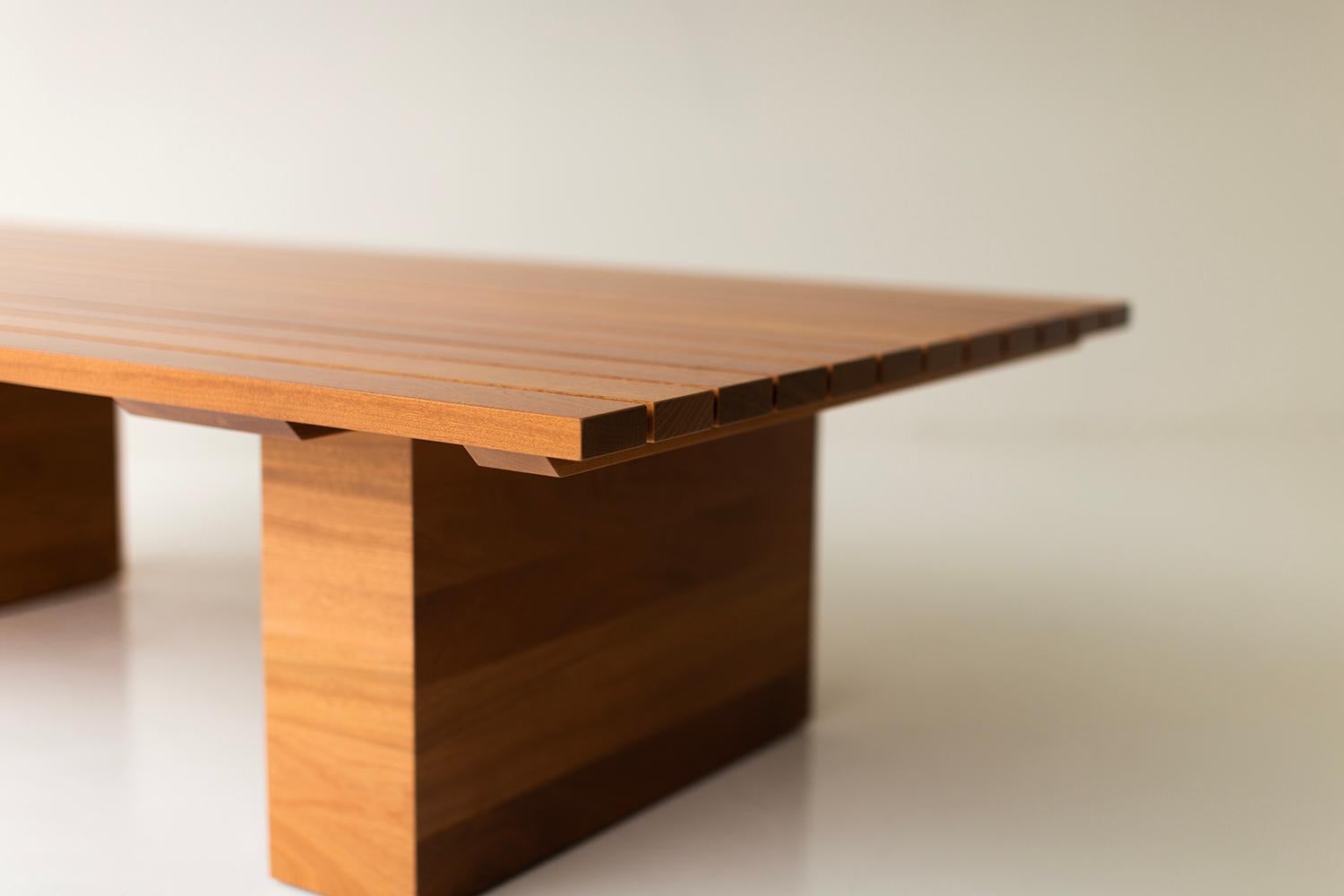 American Bertu Coffee Table, Outdoor Wood Coffee Table, Coffee Table, Suelo For Sale