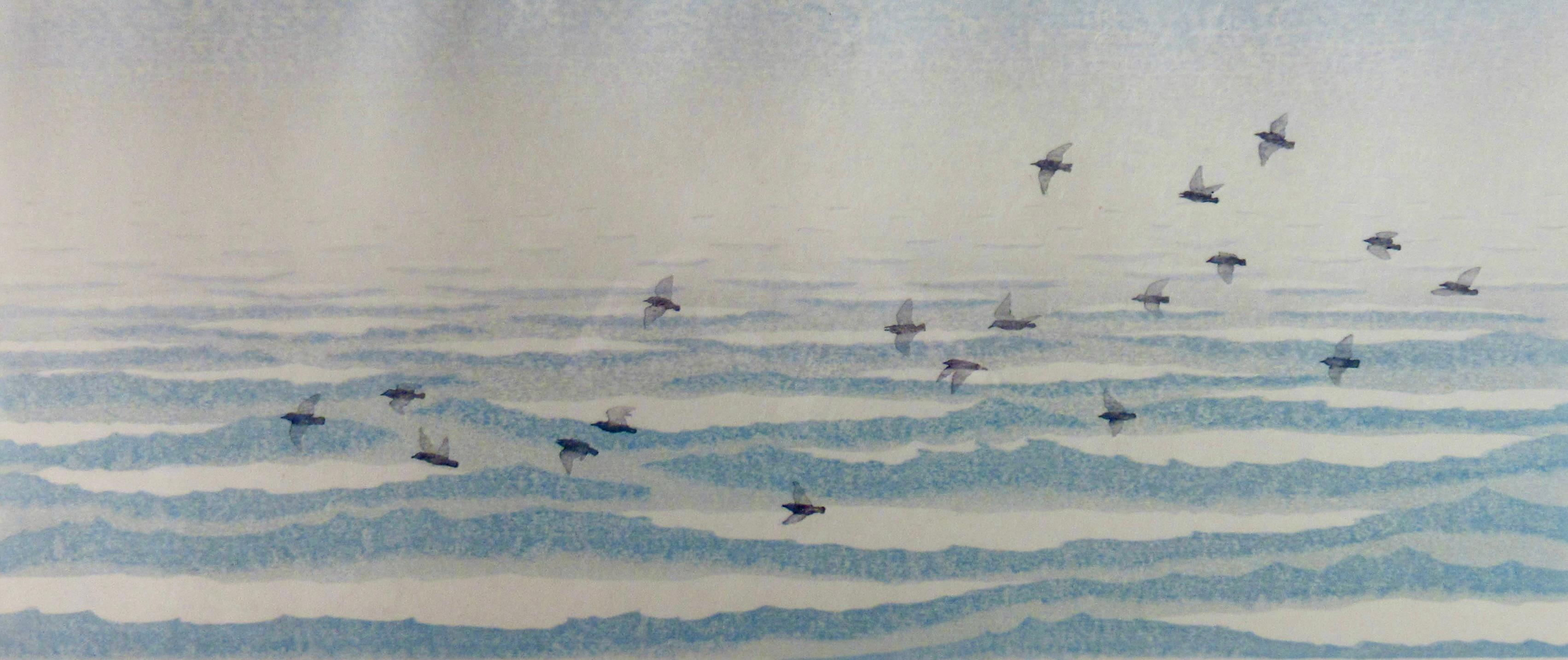 Starling - Realist Print by Suezan Aikins