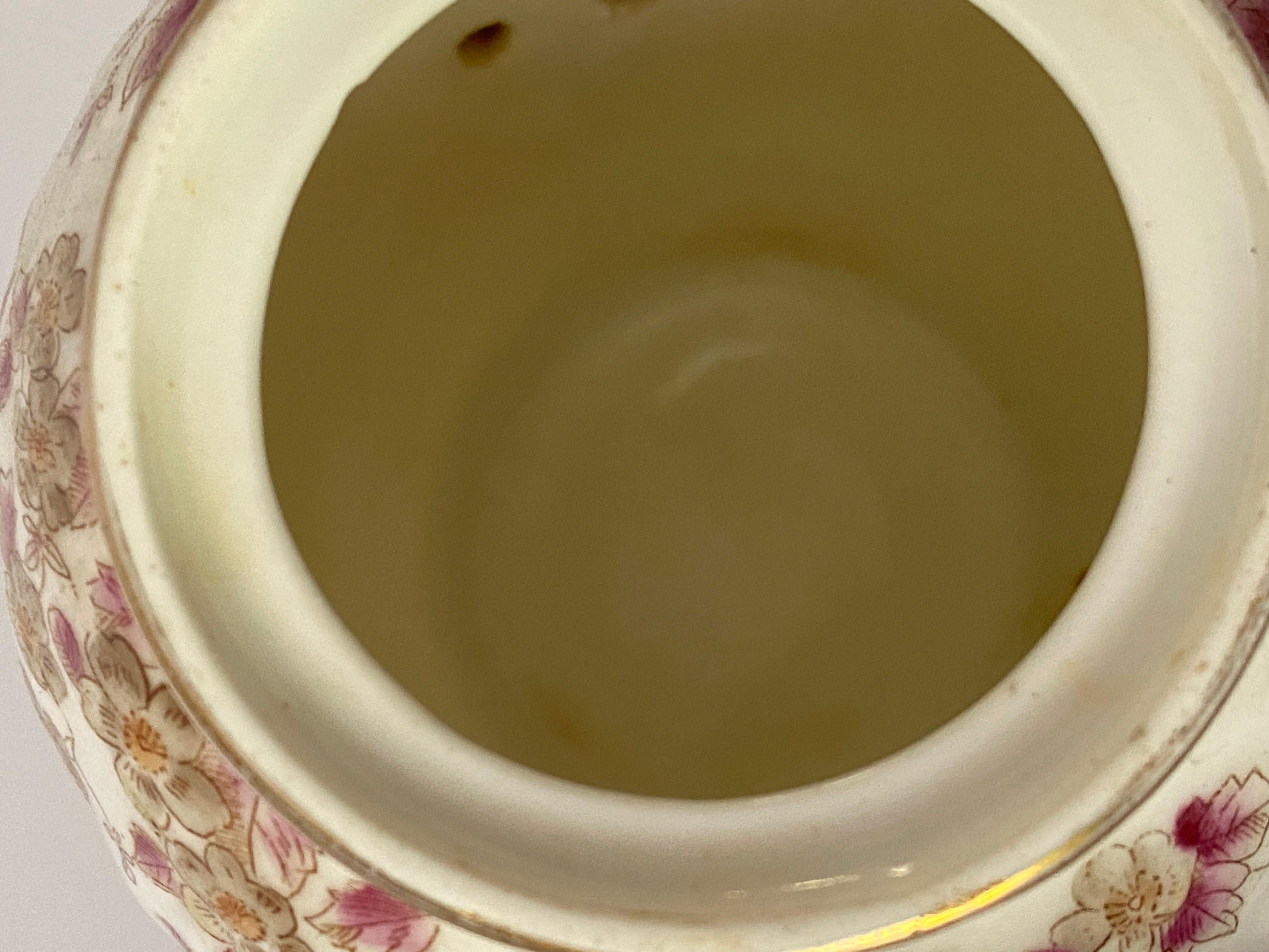 Paris porcelain. A tea pot and a sugar pot. Made in France circa 1940.
Signed Legrand Paris. Flower power, Rose color.
Tea pot dimentions tea pot 
high 15cm
large 20cm
depth 12cm.