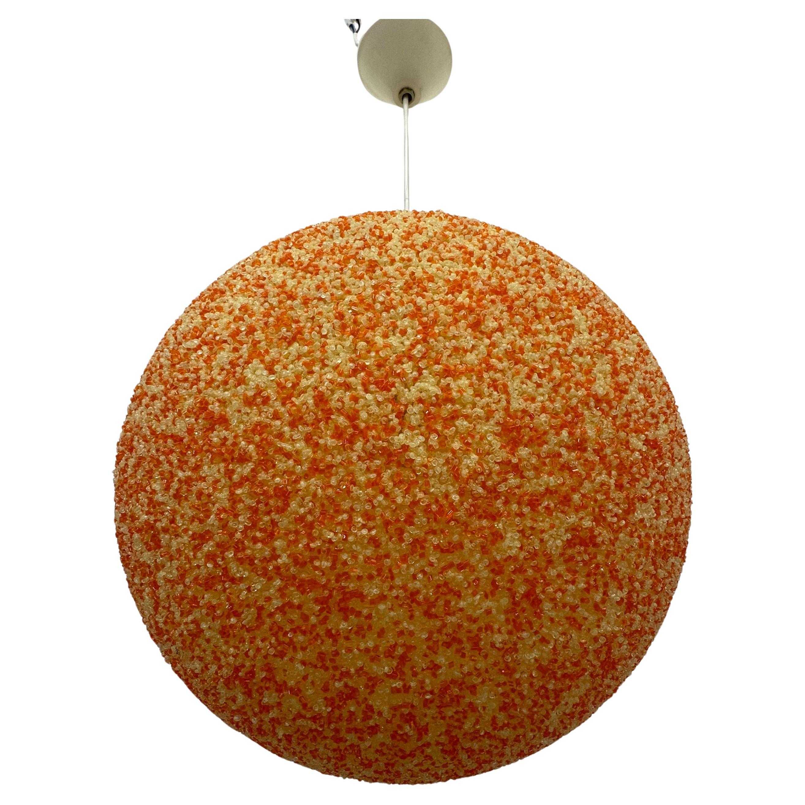 Sugar Ball hanging lamp by John & Sylvia Reid for Rotaflex, 1970’s