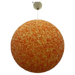 Vintage Sugar Ball hanging lamp by John & Sylvia Reid for Rotaflex, 1970’s