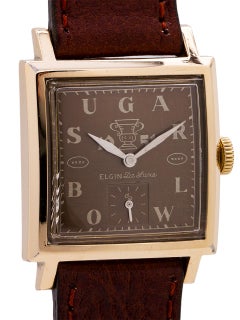 Sugar Bowl Jan 1, 1951 Oklahoma Sooners Versus Kentucky Wildcats Elgin Deluxe