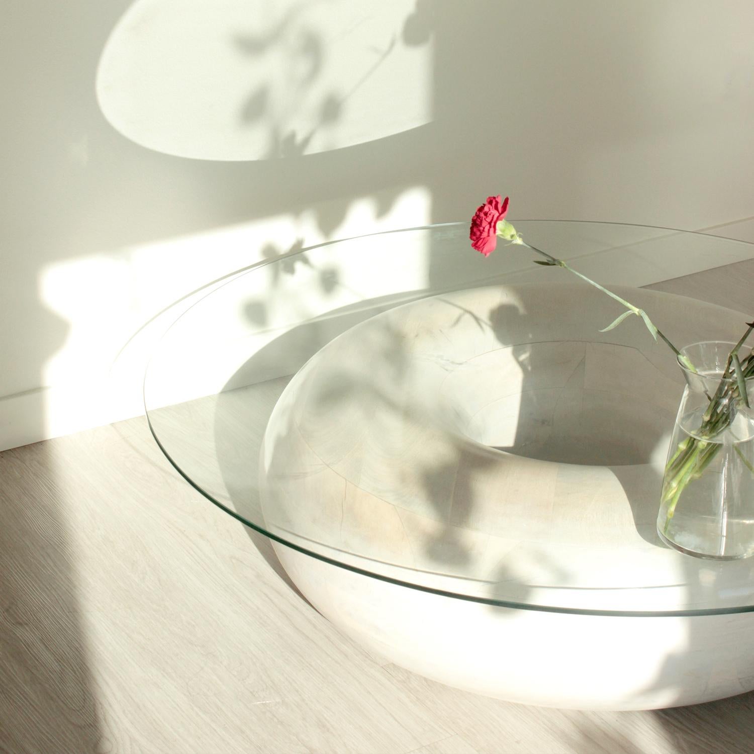 Modern Sugar Donut Coffee Table by Soft-Geometry For Sale