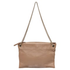 Zucker Sand Lanvin Medium Leder-Umhängetasche
