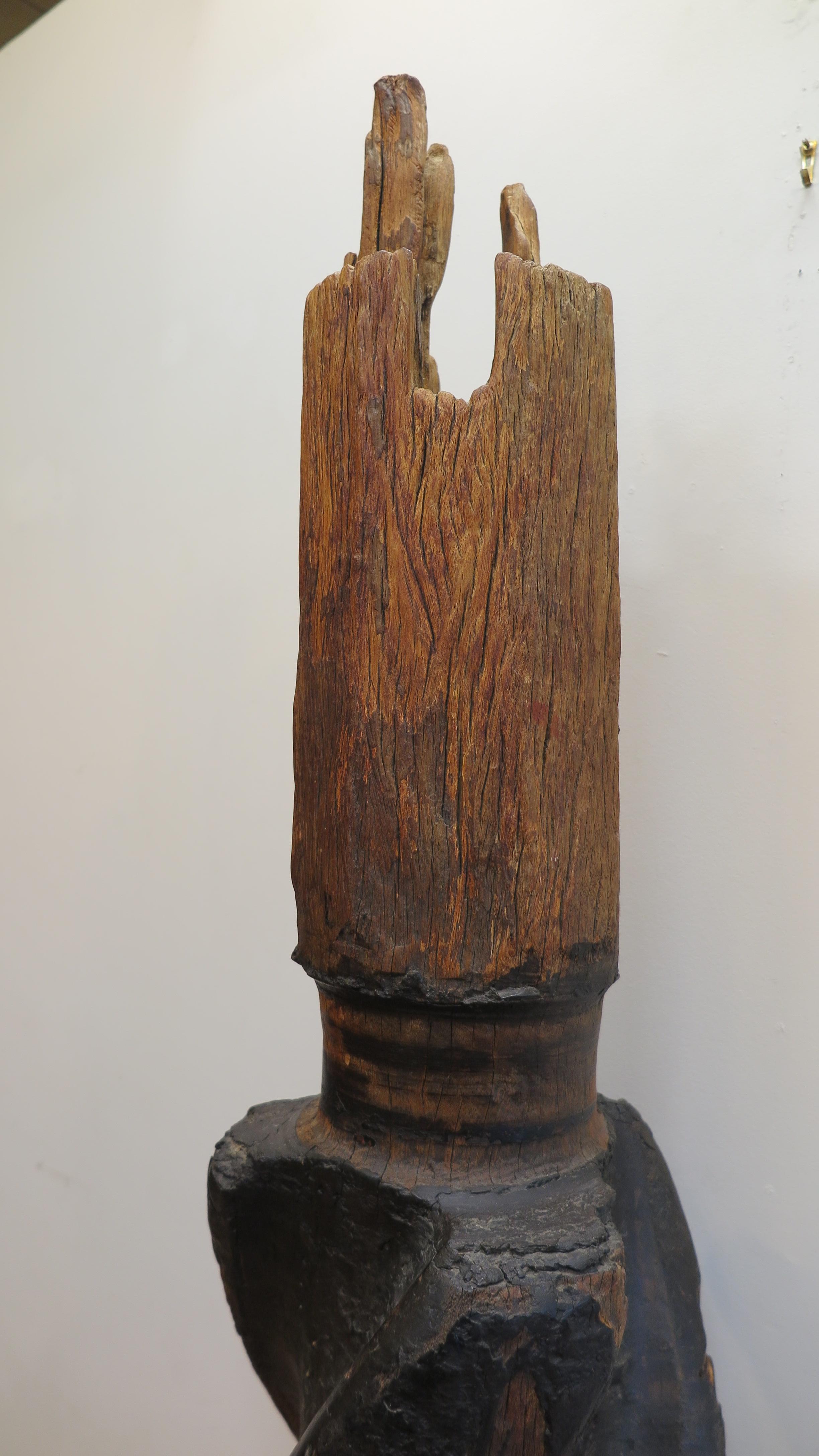 Carved Sugarcane Cog Sculpture For Sale