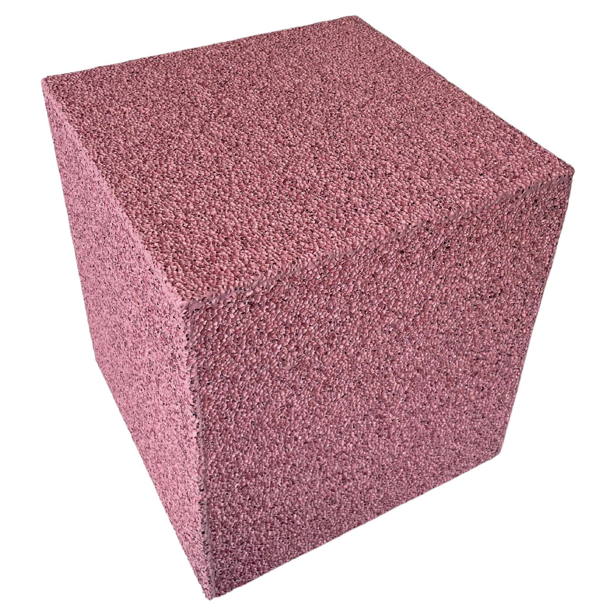 SugarCubes Pink Side Table/Seating For Sale