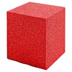 SugarCubes Mesa auxiliar/sillón rojo