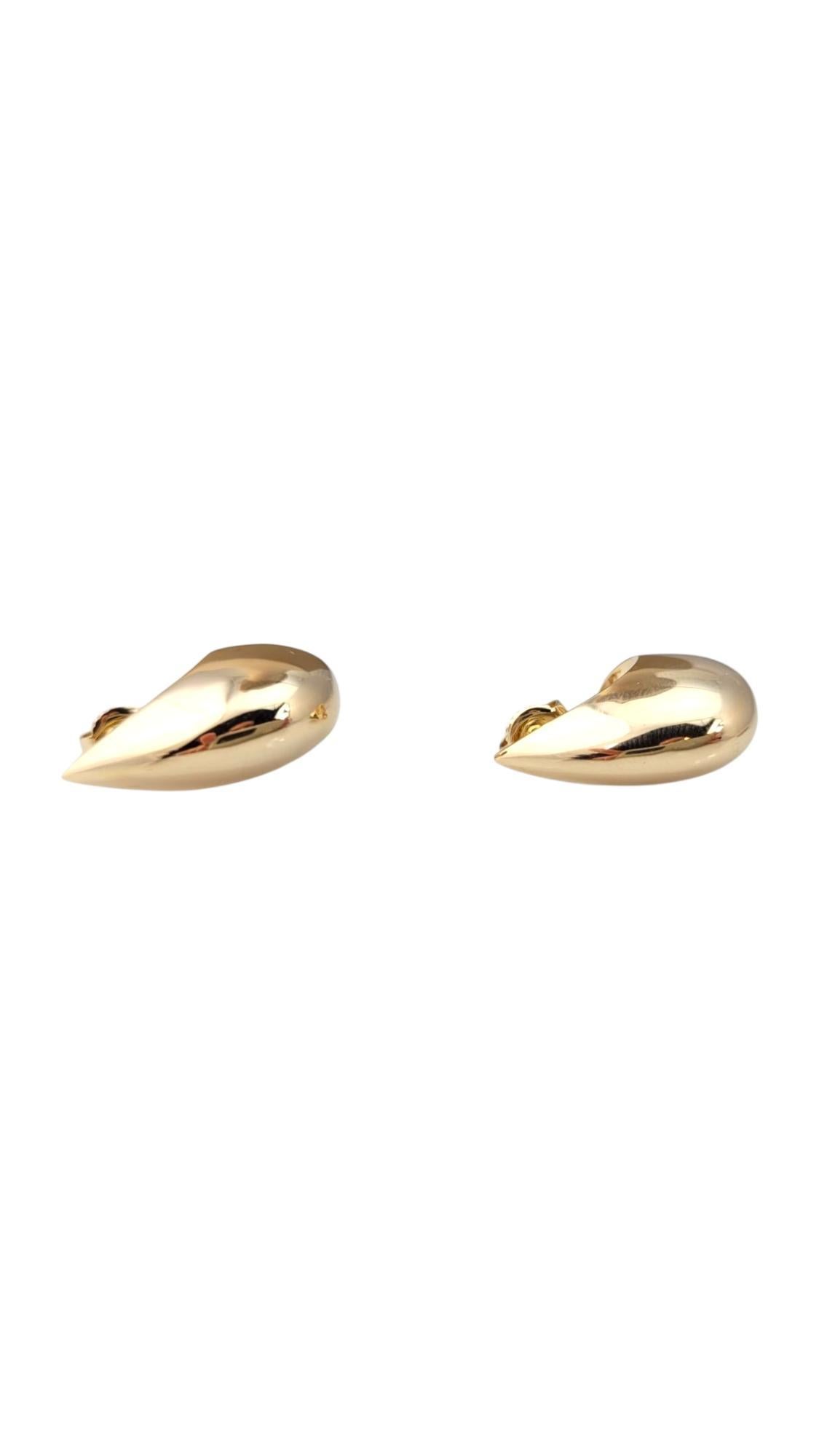 Boucles d'oreilles Sugarman en or jaune 14K à croissant #21742 Bon état - En vente à Washington Depot, CT