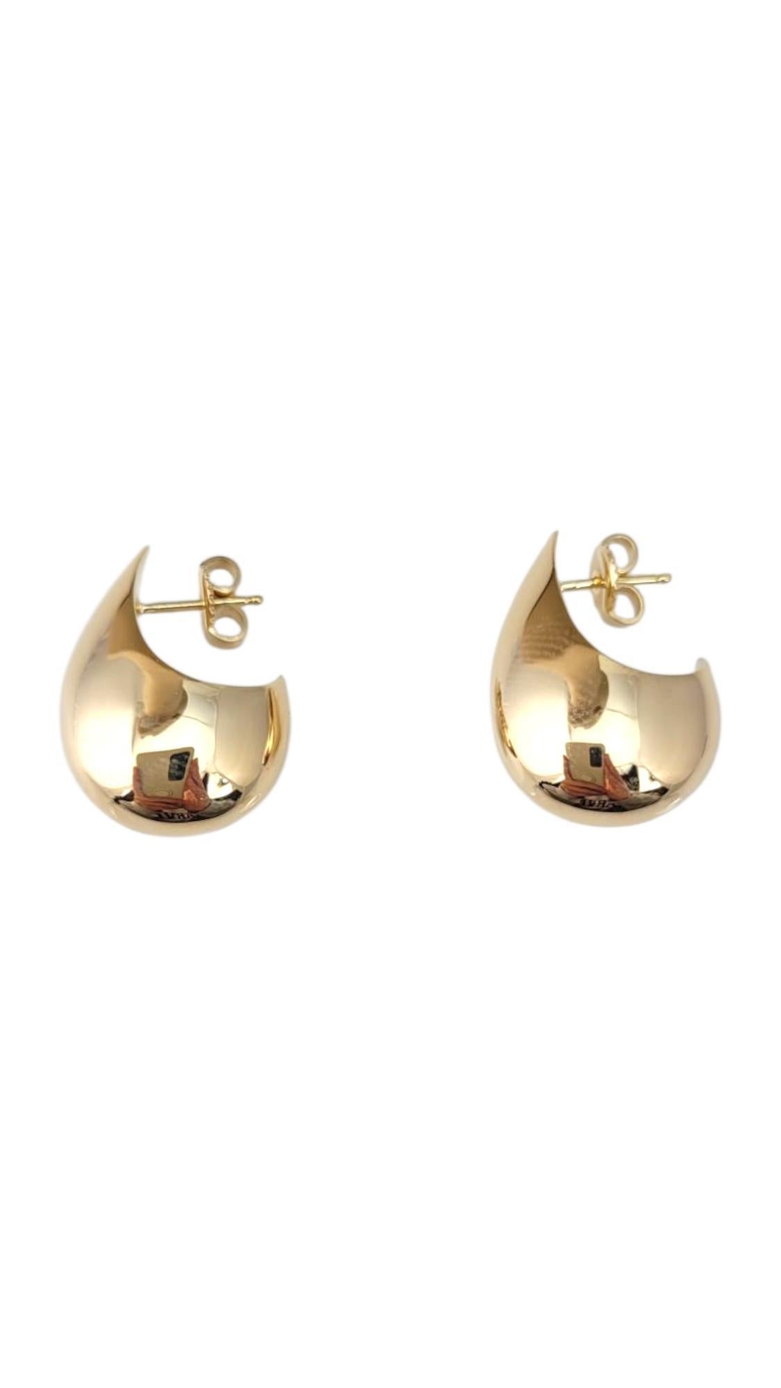 Boucles d'oreilles Sugarman en or jaune 14K à croissant #21742 en vente