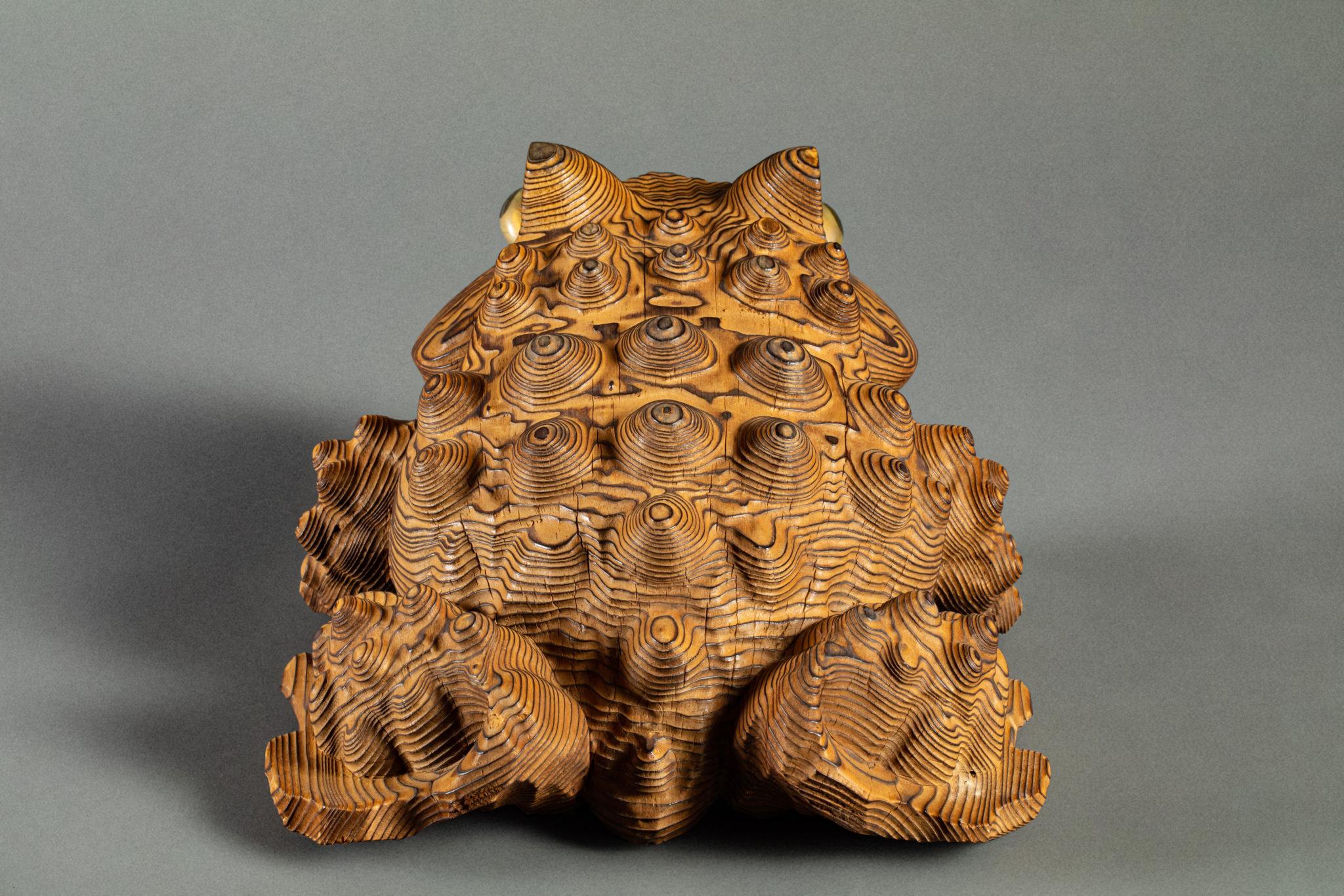 wooden toad