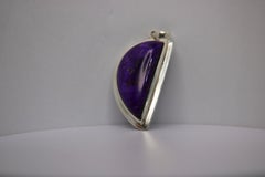 Sugilite Pendant in 925 Sterling Silver