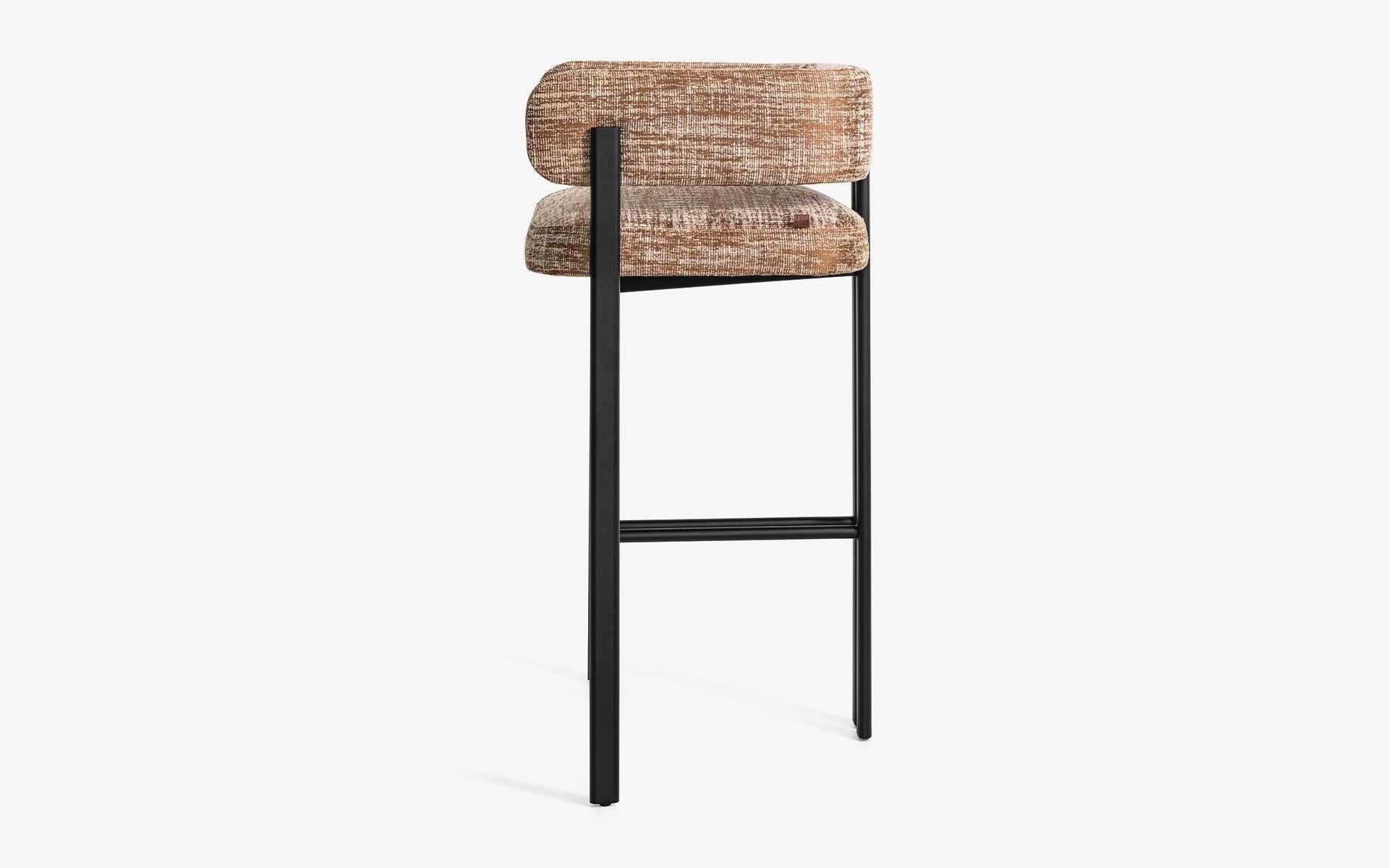 Sui Bar Chair With Static Painted Metal Leg In New Condition For Sale In İSTANBUL, TR