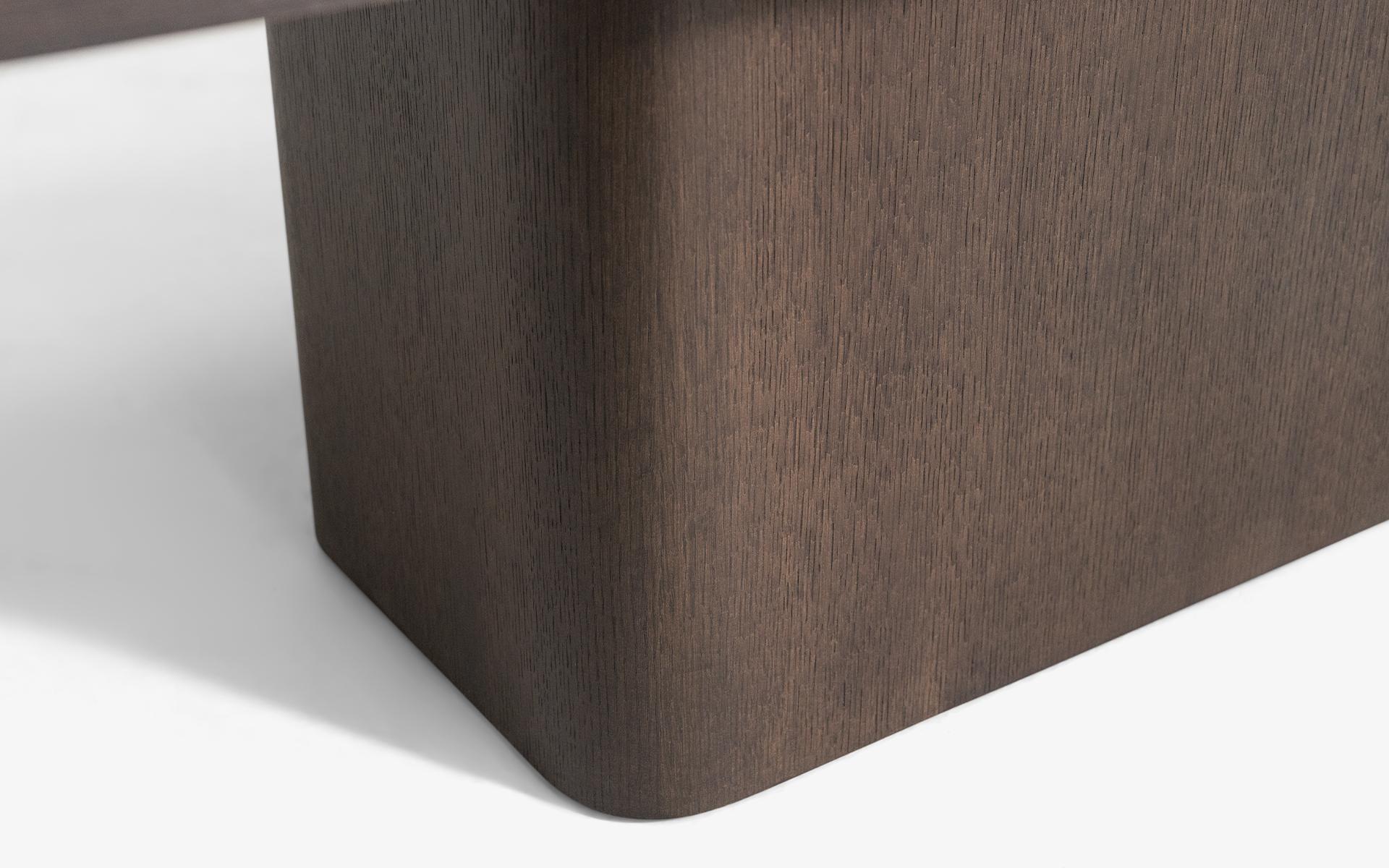 Sui Coffee Table With First Class Dark Oak Veneer 55.1