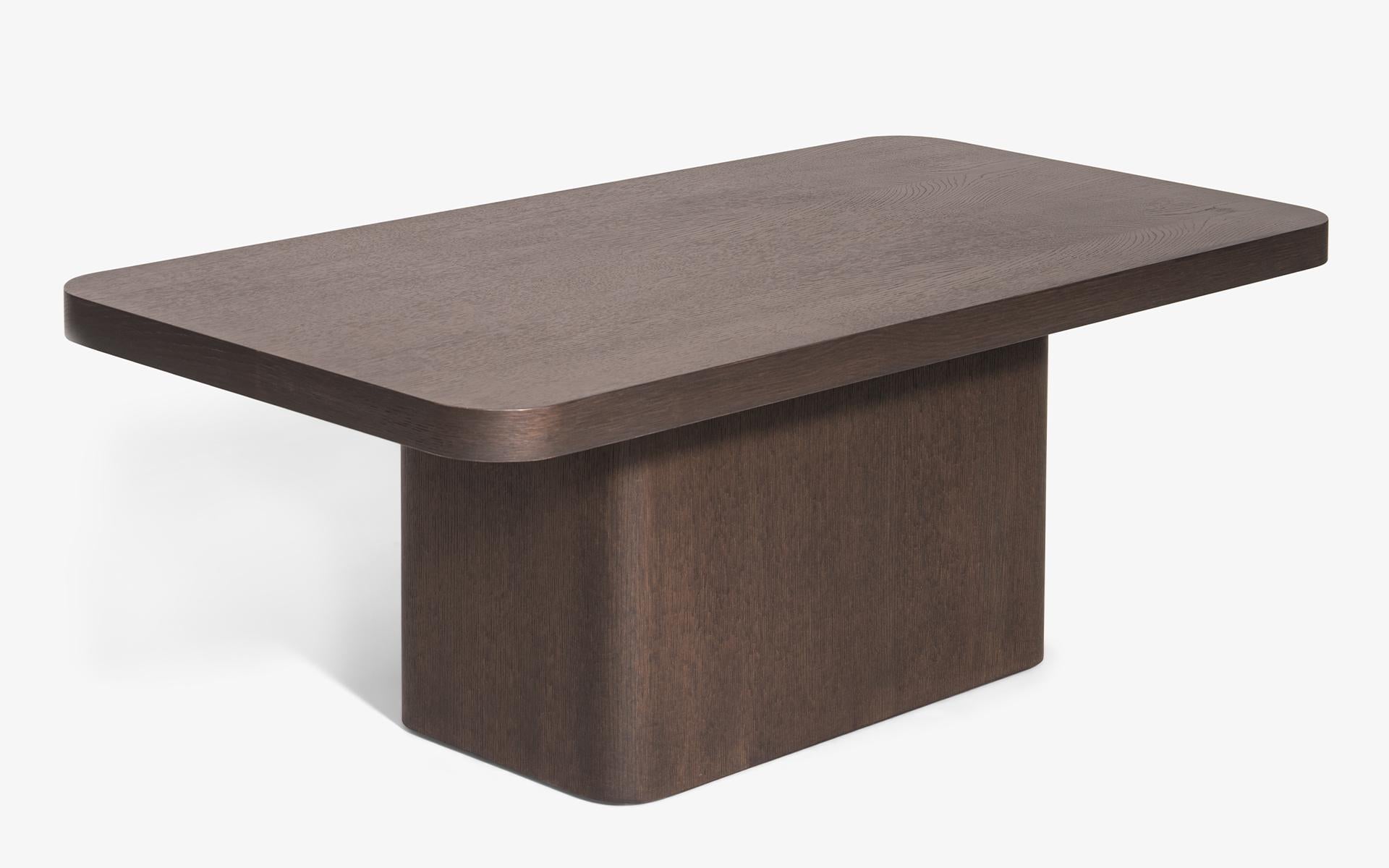 Sui Coffee Table With First Class Dark Oak Veneer 55.1