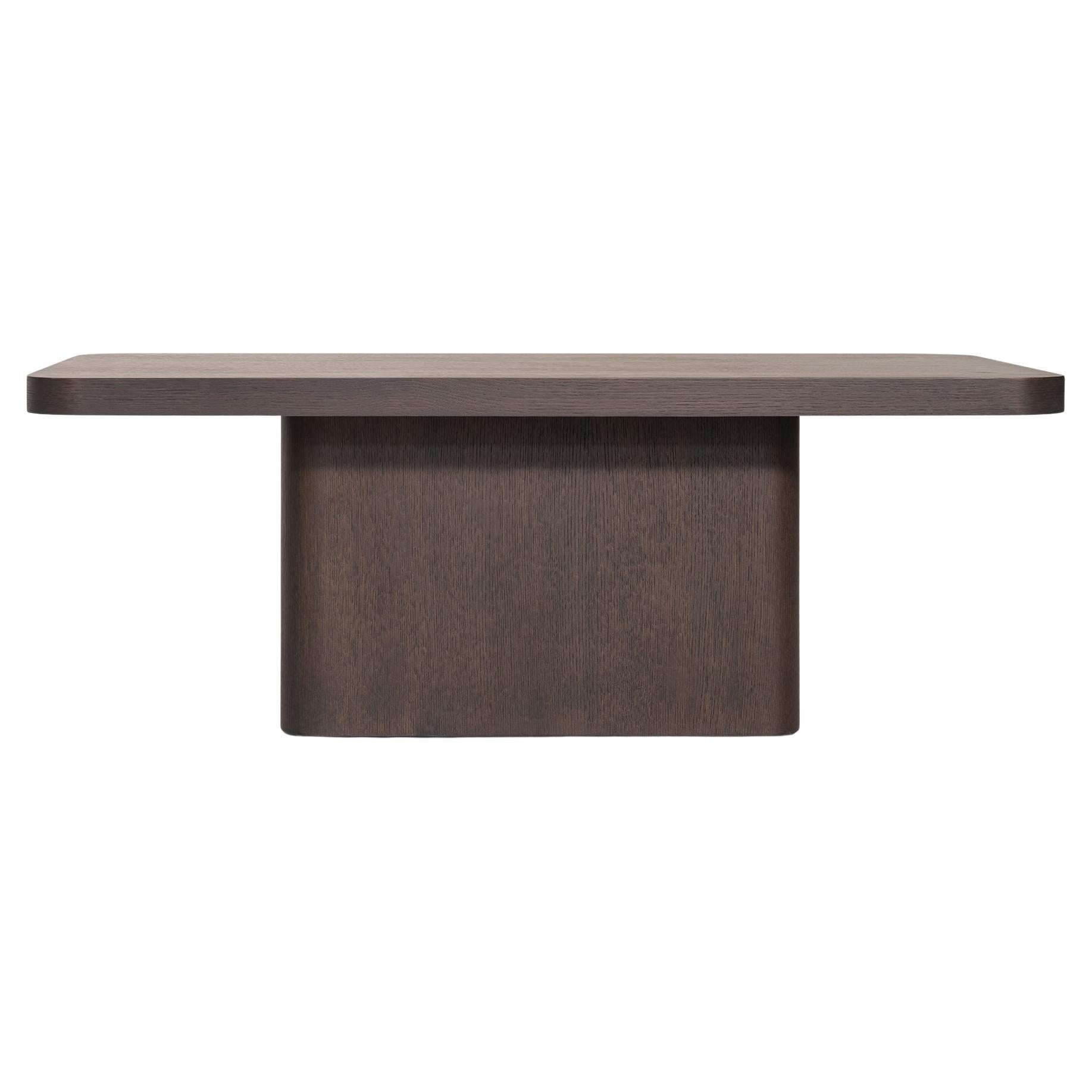 Sui Coffee Table With First Class Dark Oak Veneer 55.1