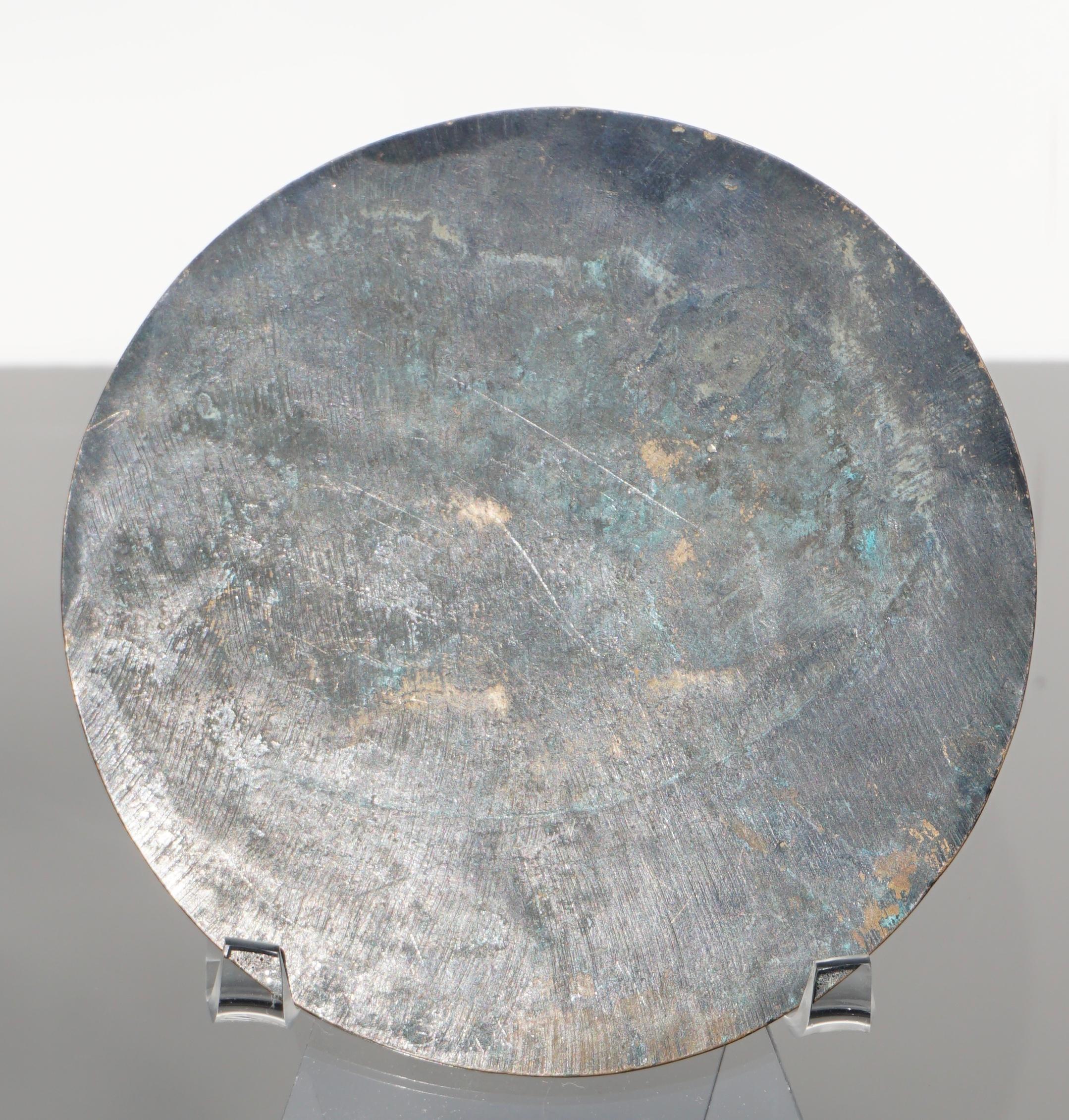Cast Sui - Tang Dynasty Bronze Mirror 618- 906 AD For Sale