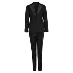 Suistudio, black tuxedo suit