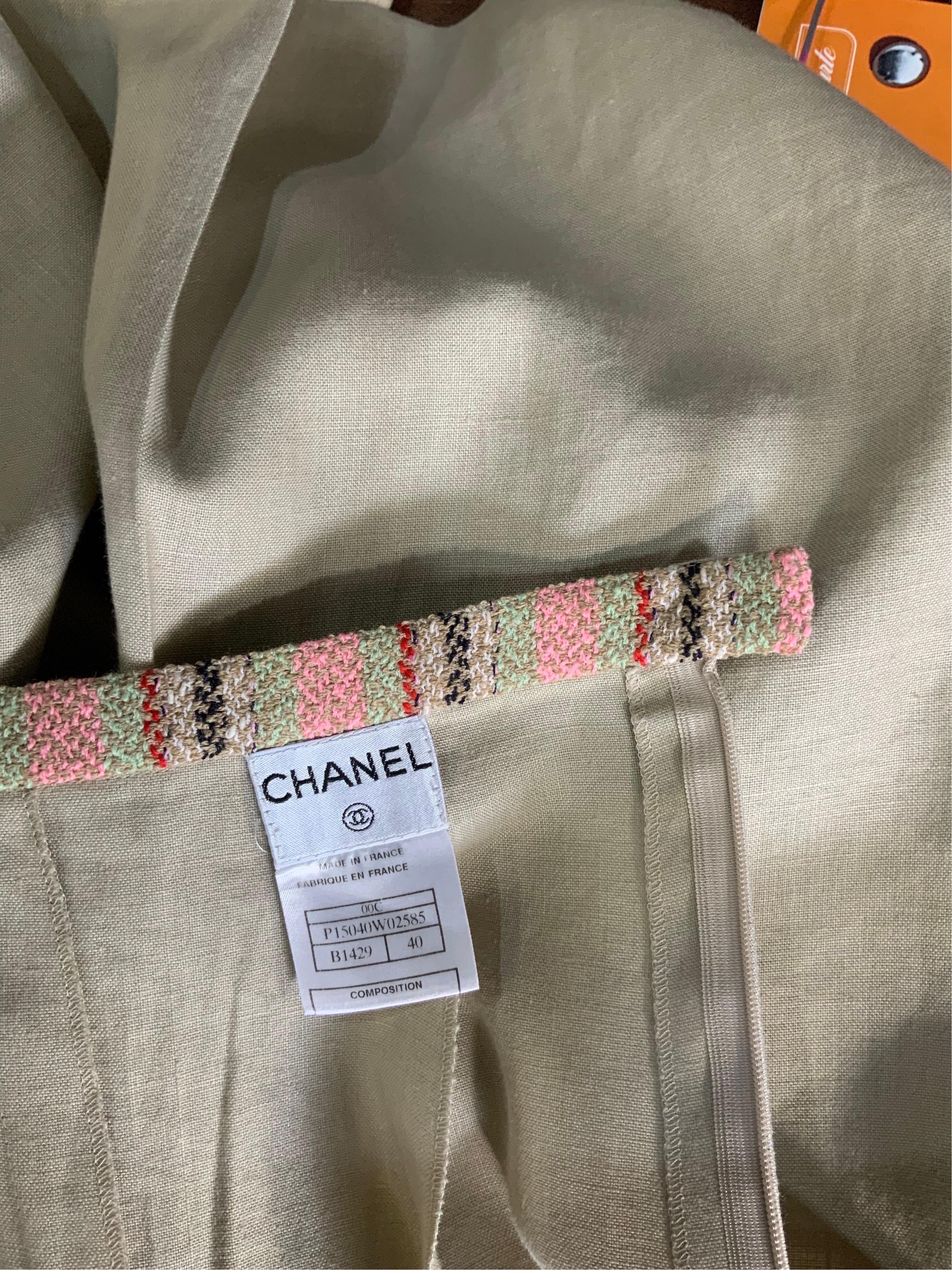 Suit Chanel three pieces For Sale 1