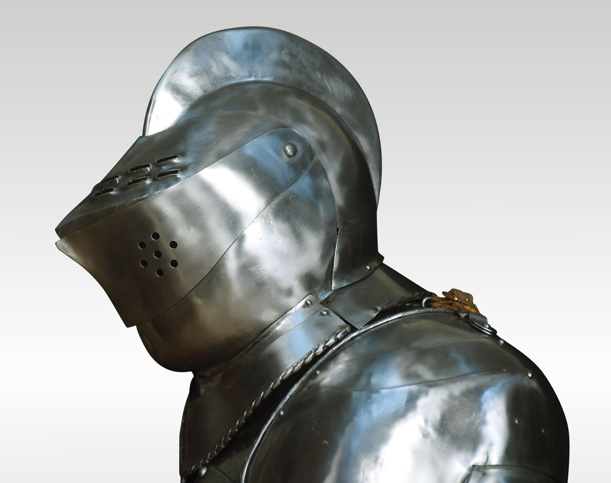 Suit of 16th Century Style Armour For Sale 3