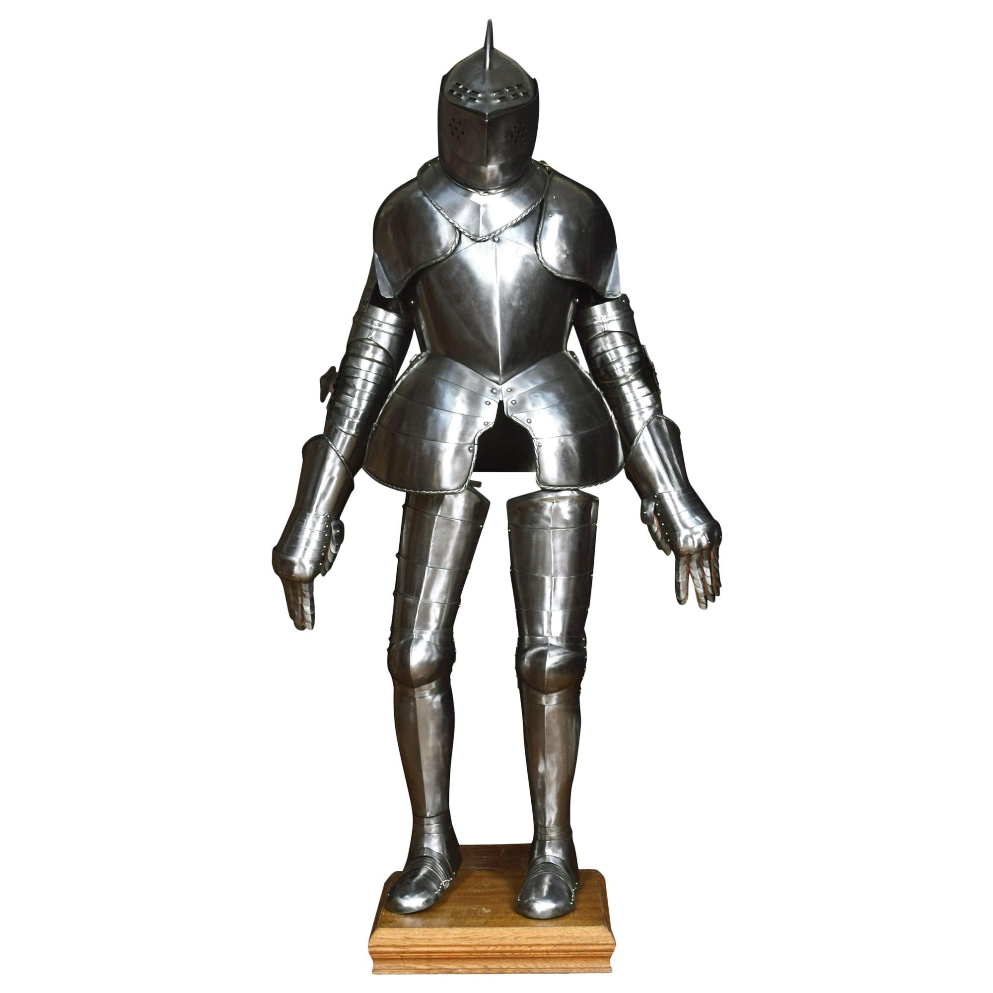 Suit of 16th Century Style Armour For Sale