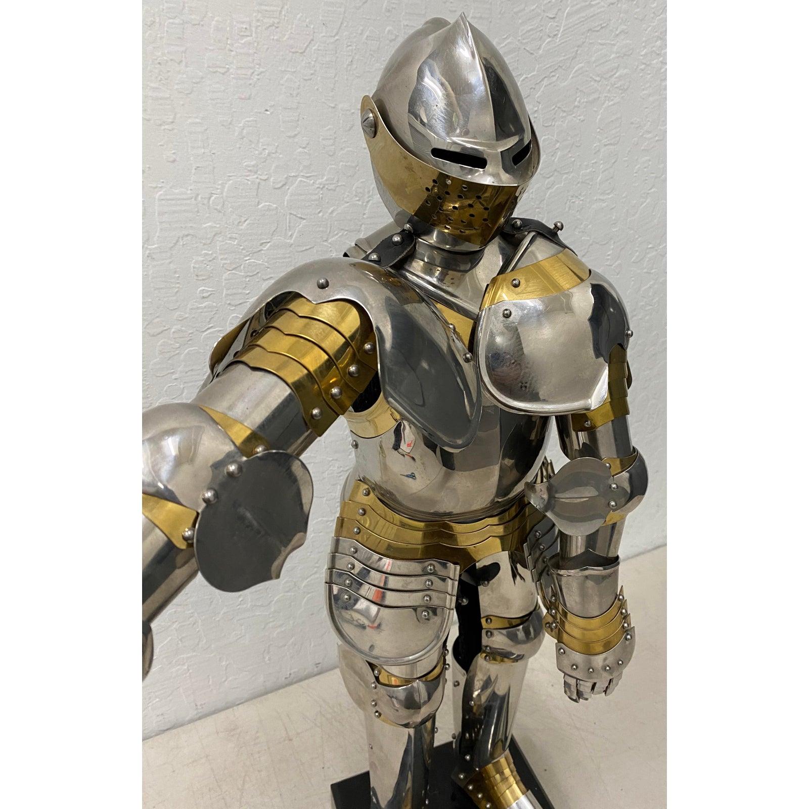 American Suit of Armor Sculpture