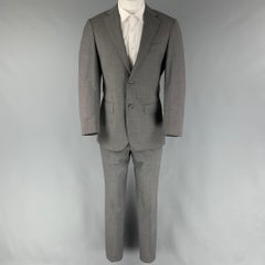 SUIT SUPPLY Size 36 Light Gray Wool Notch Lapel Suit