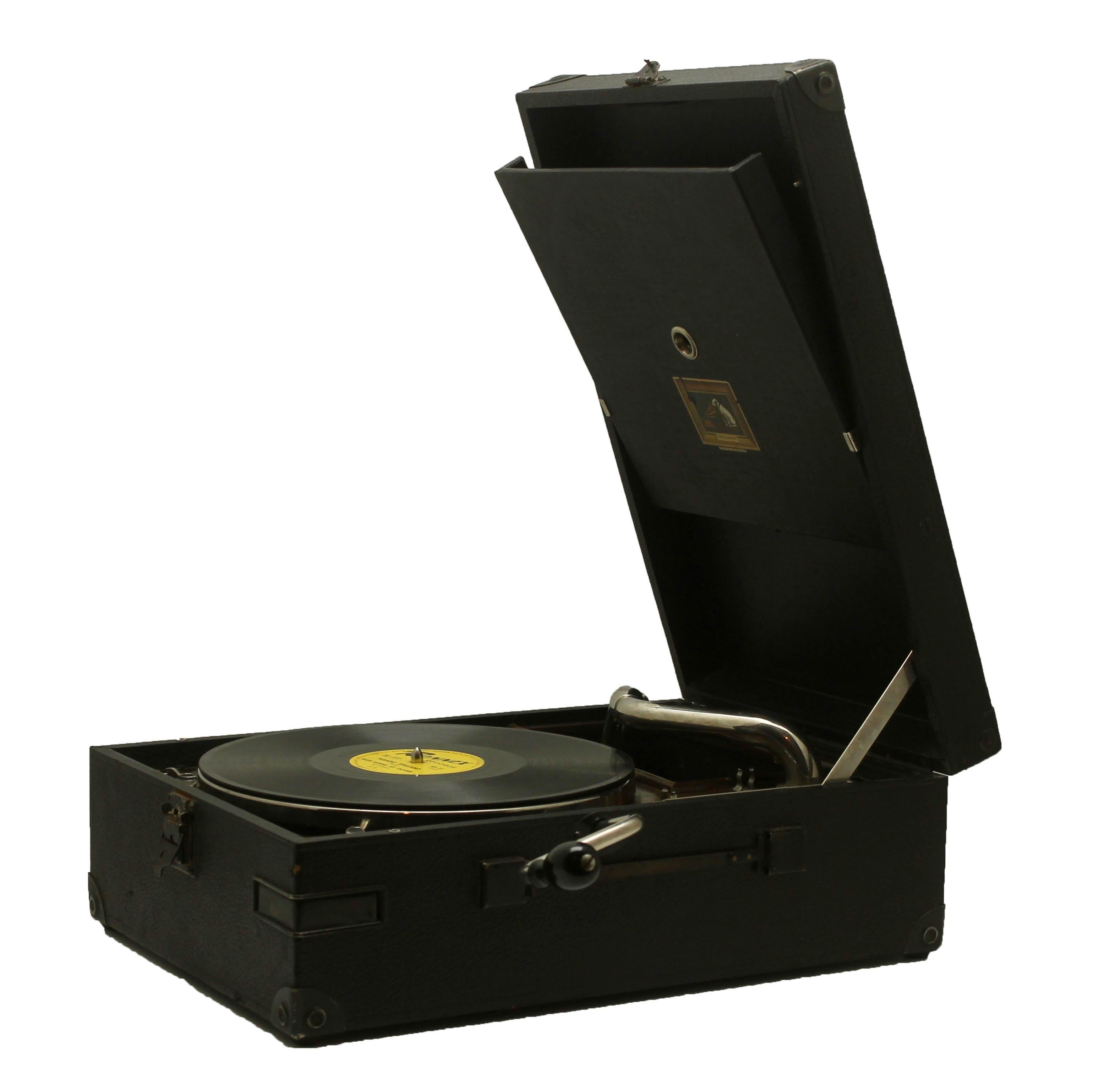 tourne disque la voix de son maitre valise