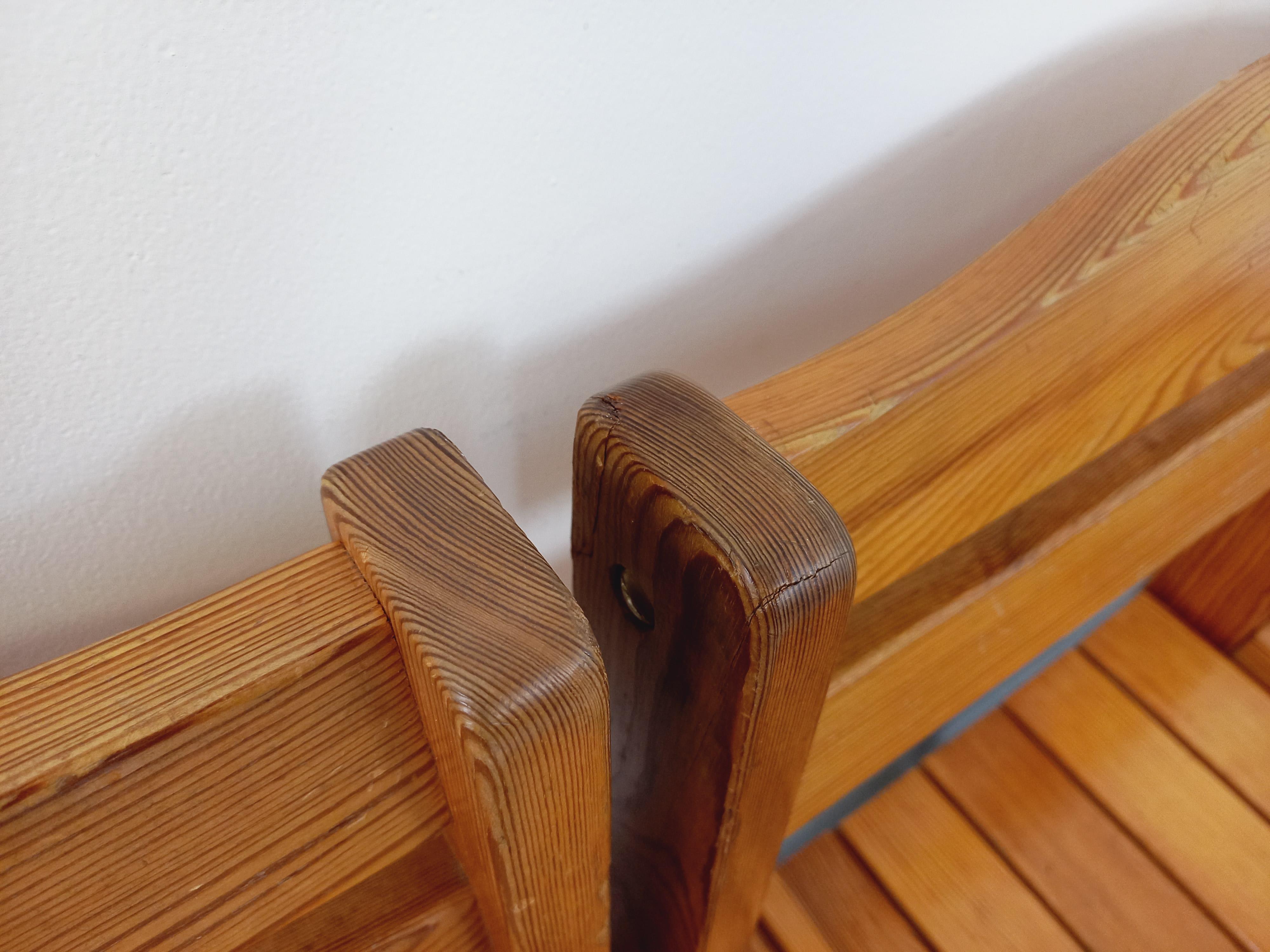 Suite von 4 Liegestühlen im Vintage-Stil aus den 70er Jahren im Angebot 7