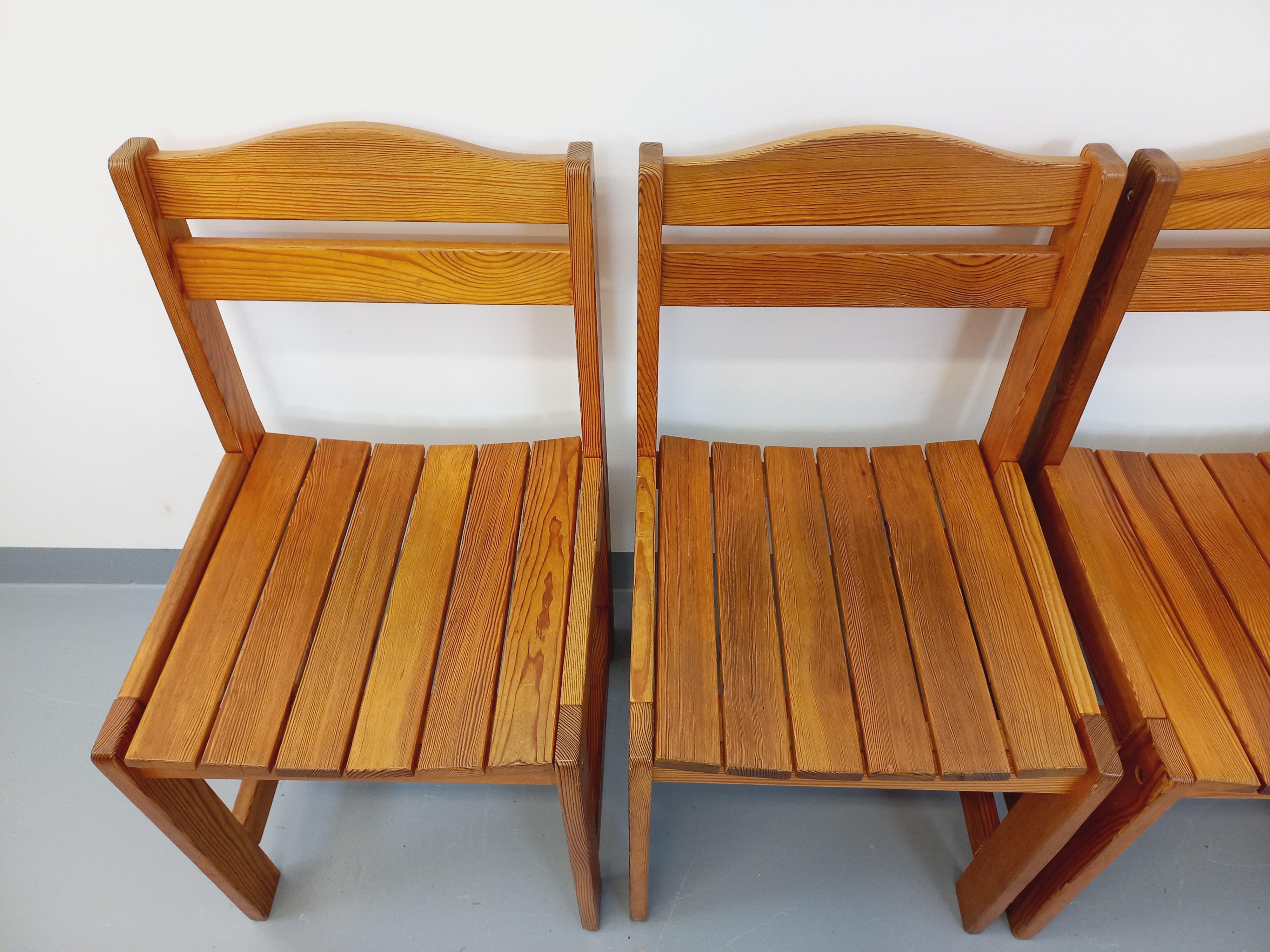 Suite von 4 Liegestühlen im Vintage-Stil aus den 70er Jahren im Angebot 9