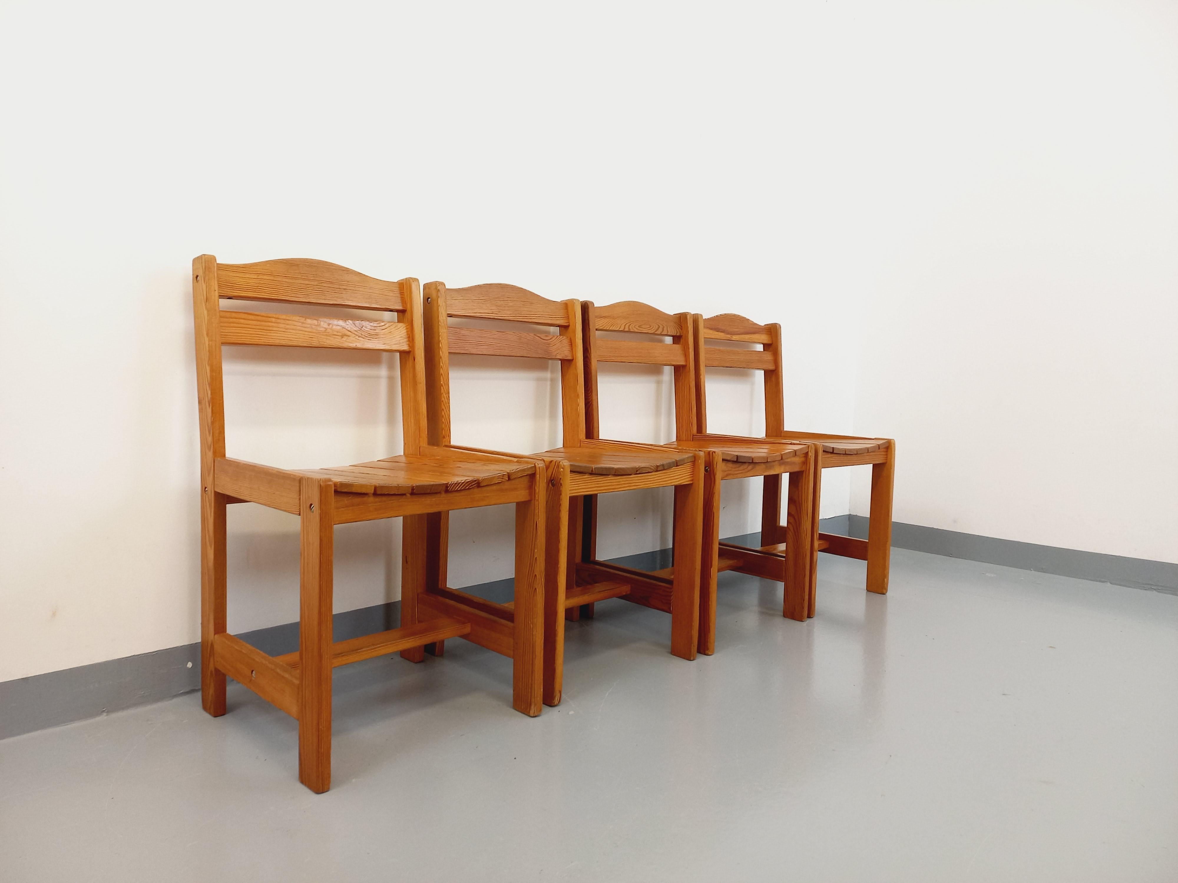 Suite von 4 Liegestühlen im Vintage-Stil aus den 70er Jahren im Angebot 10