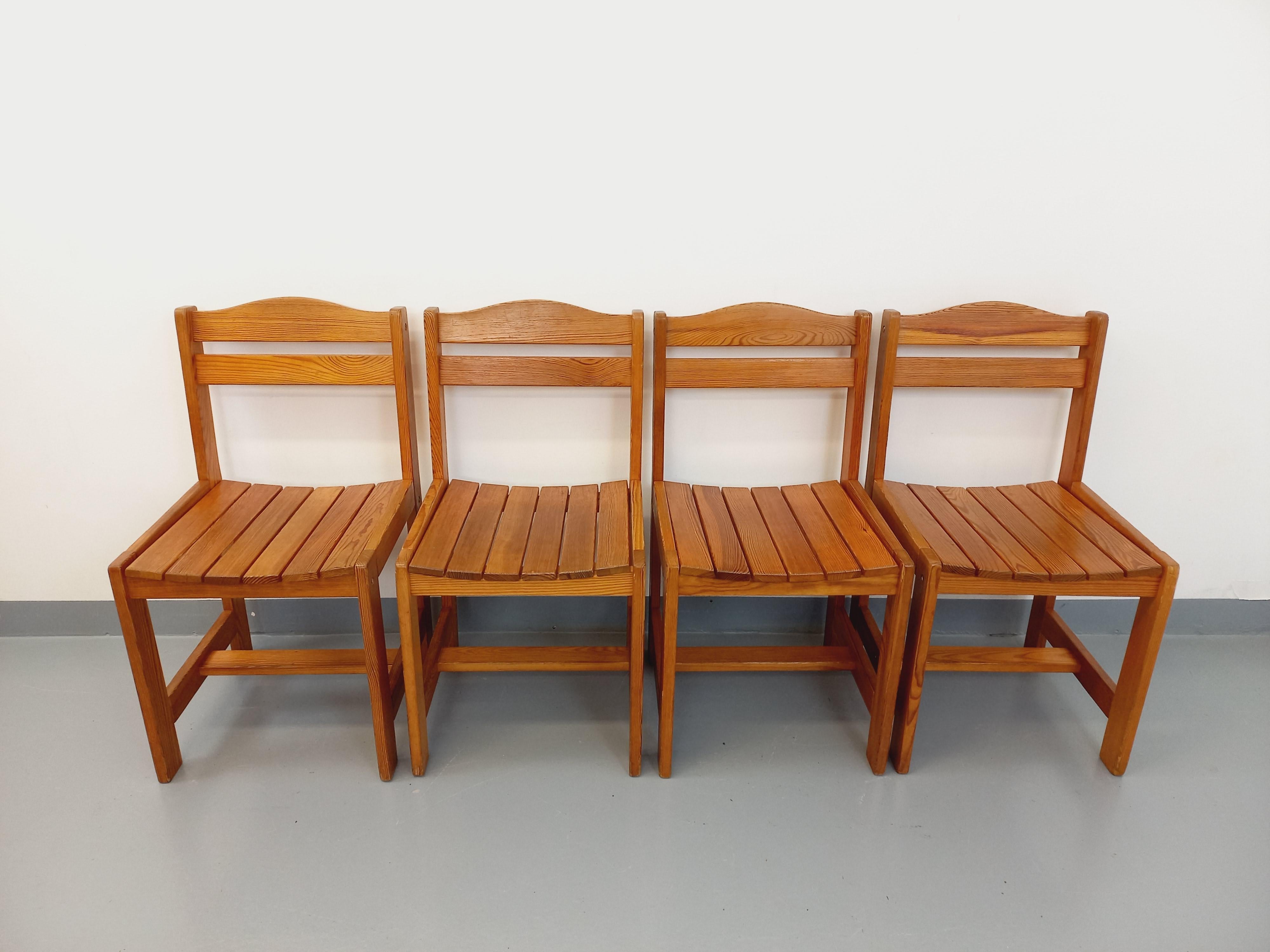 Suite von 4 Liegestühlen im Vintage-Stil aus den 70er Jahren im Angebot 2