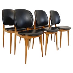 Suite de 6 chaise vintage Pégase de marque Baumann, designer Pierre Guariche
