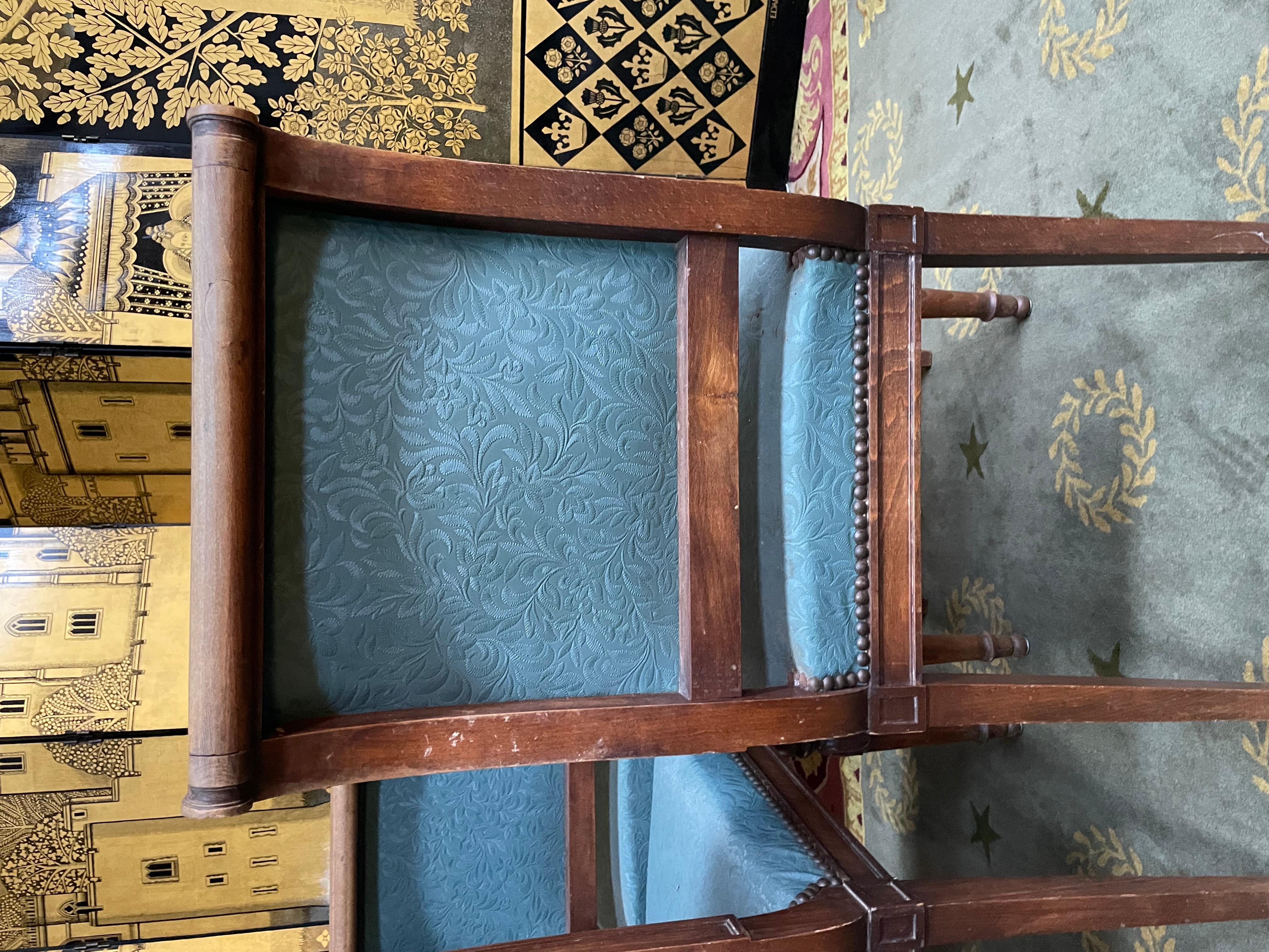 20ième siècle Suite de 6 chaises de style Louis XVI en vente