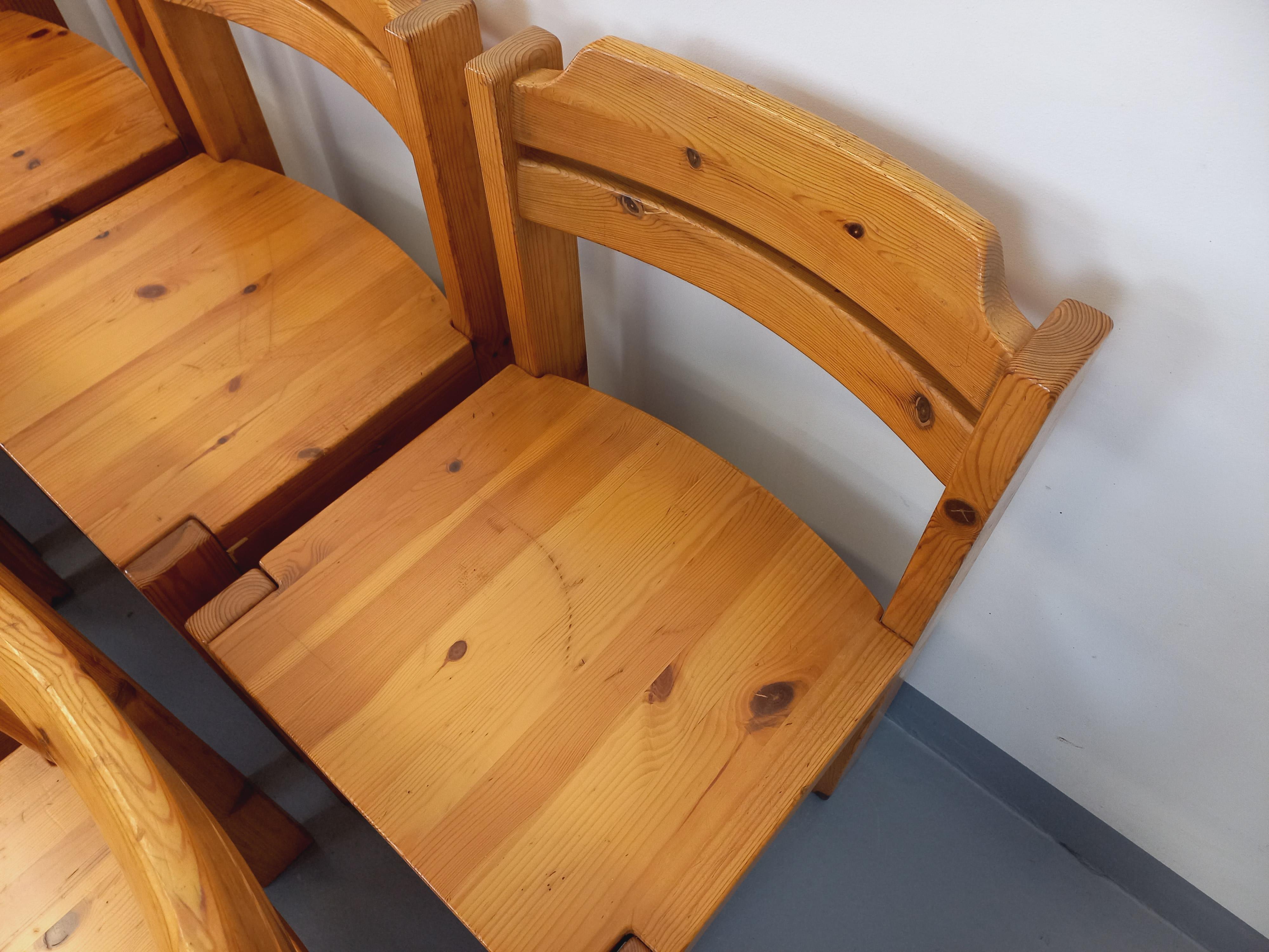 Suite de 8 chaises scandinaves vintage Ilmari Tapiovaara pour Asko en pin en venta 10